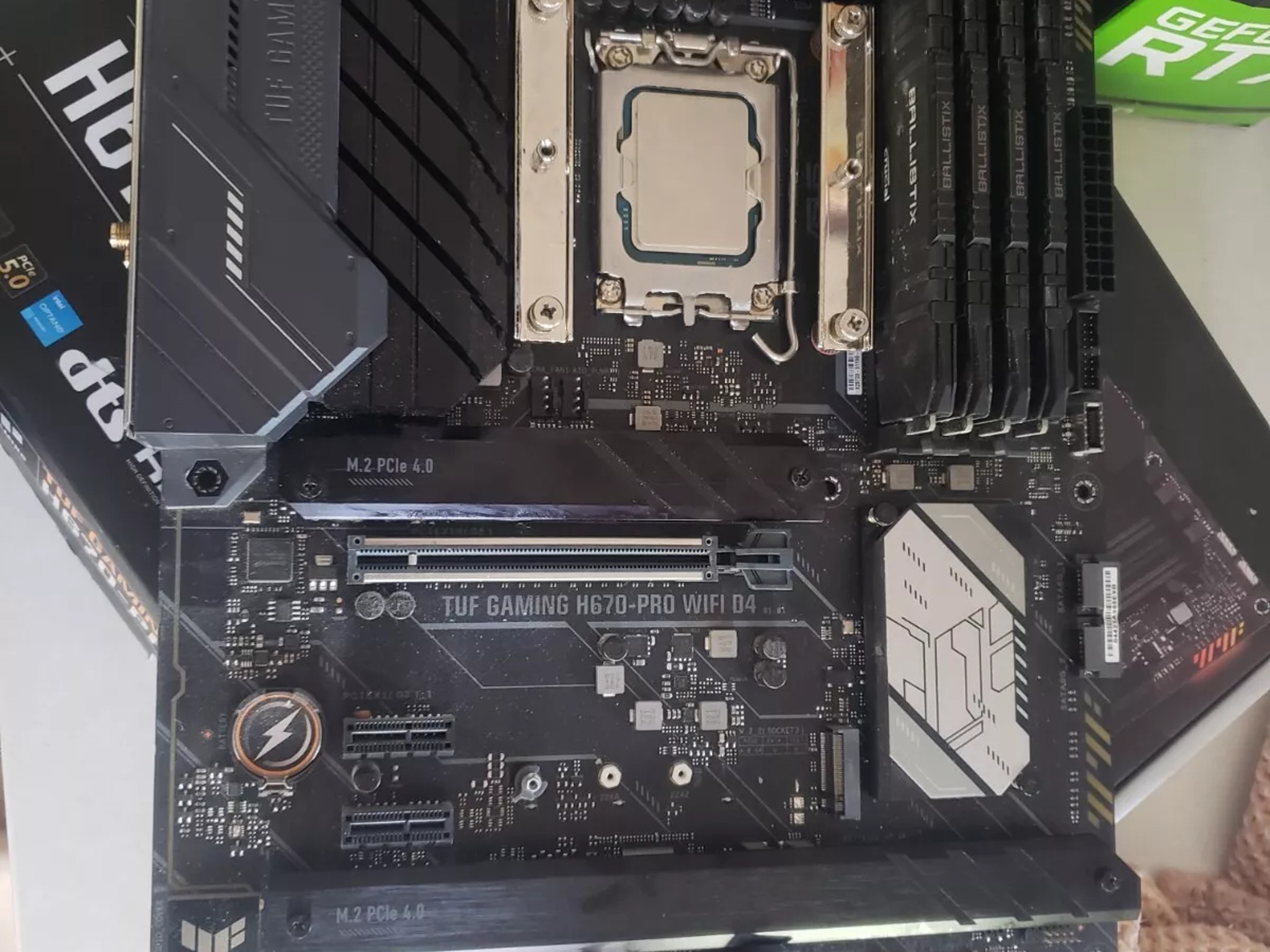I7 12700k processor with 32GB DDR4 Tuf H670 Board And More Bundle