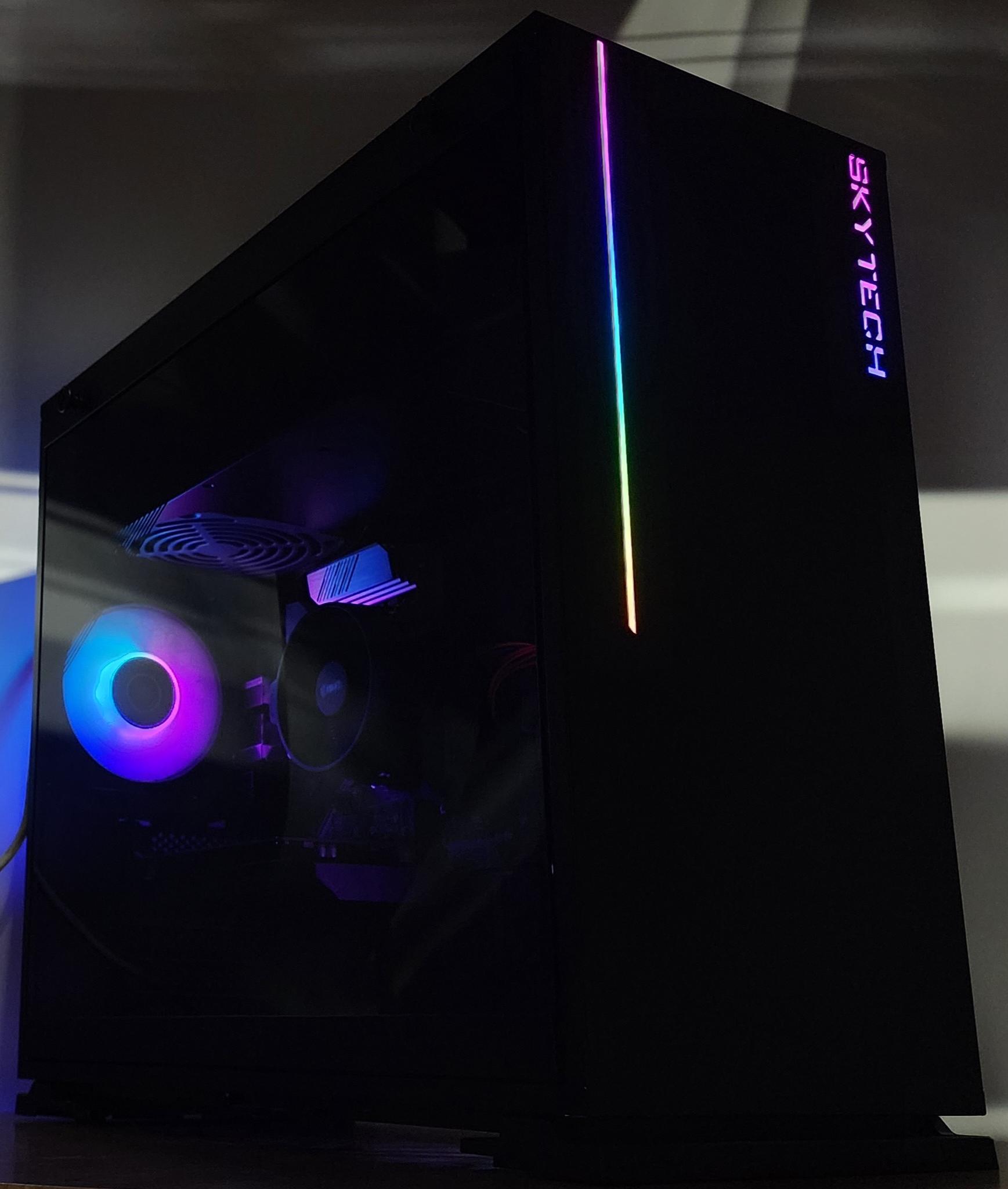 Gaming PC Ryzen 5 4500 16GB RAM 256GB SSD + 1TB HDD GTX 1650 4GB Win11 Computer