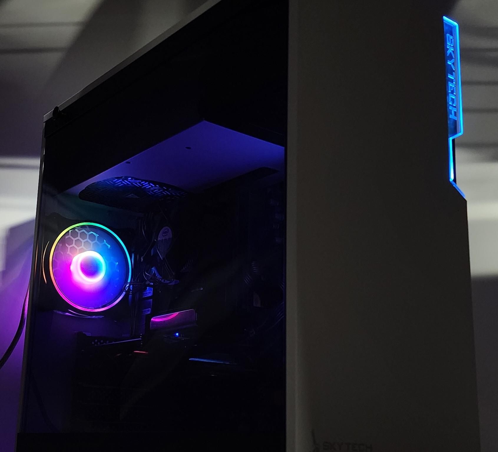 Gaming PC i7-950 16GB RAM 128GB SSD + 500GB HDD RX 570 8GB Windows 11 Computer