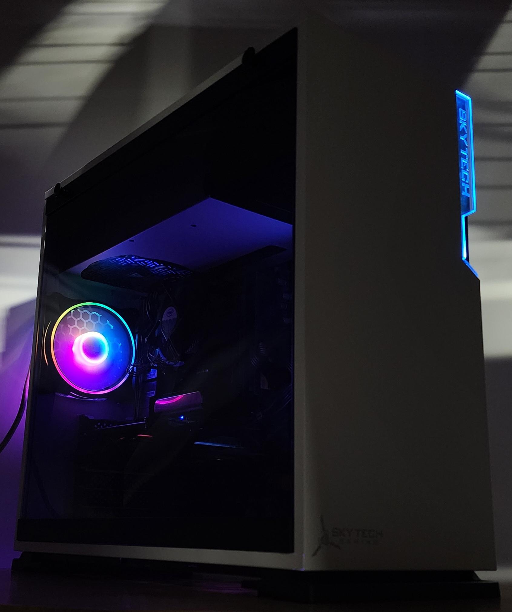 Gaming PC i7-950 16GB RAM 128GB SSD + 500GB HDD RX 570 8GB Windows 11 Computer