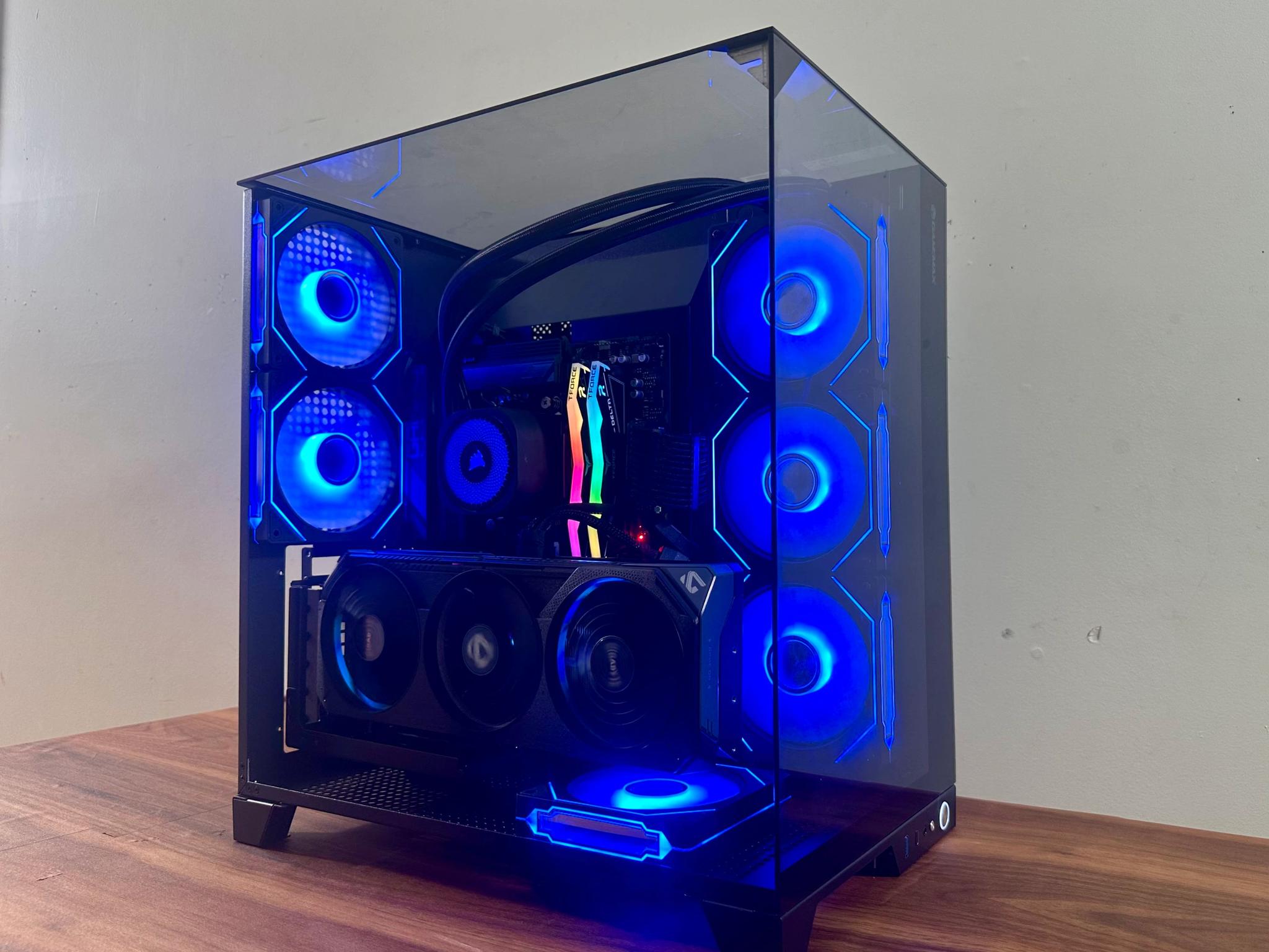 🔥"The Obsidian Core" RTX 5070 | Ryzen 7800X3D | 32GB DDR5 | 2TB | Showcase RGB Build