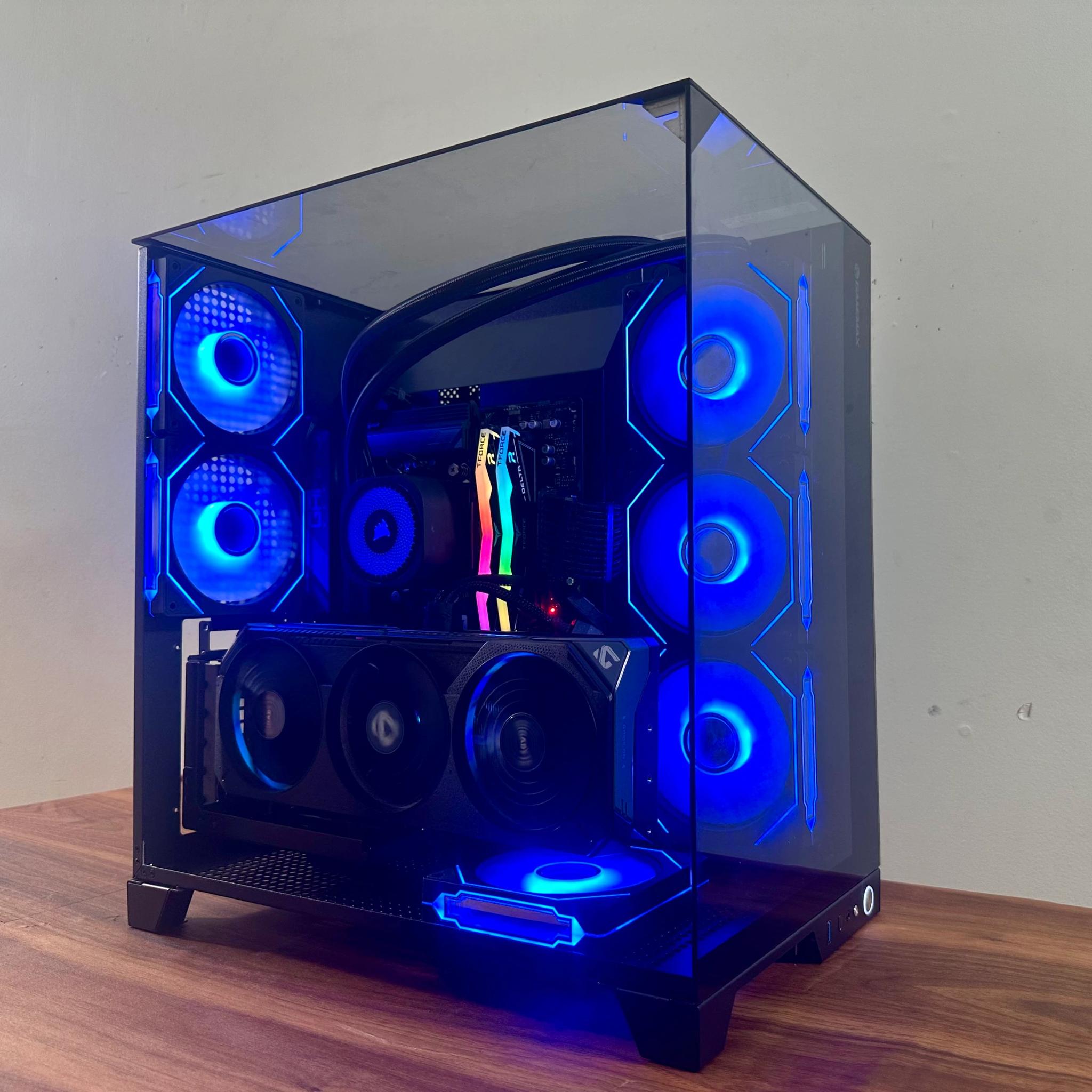 🔥"The Obsidian Core" RTX 5070 | Ryzen 7800X3D | 32GB DDR5 | 2TB | Showcase RGB Build
