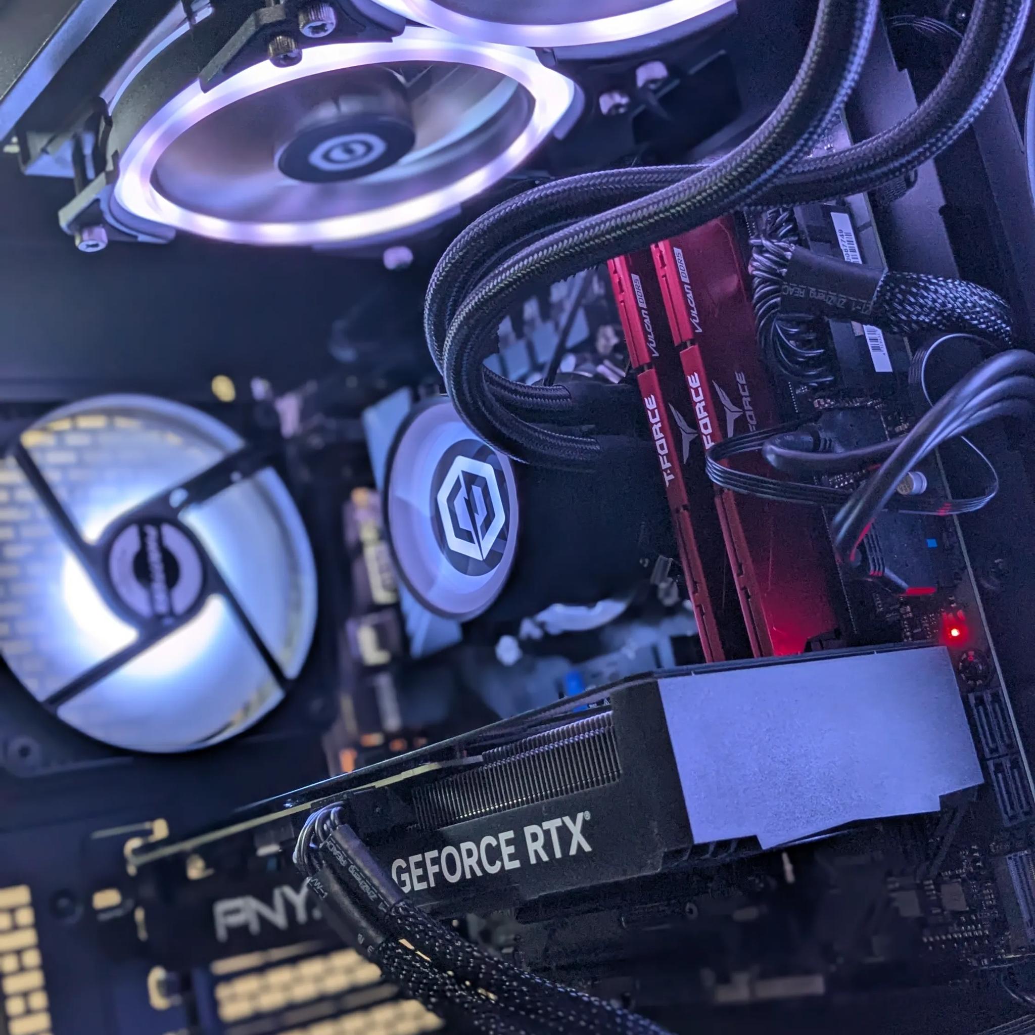 4K Gaming/Streaming | 180 Day Warranty | i9-12900K, RTX 4070, 32GB DDR5, 1TB NVME, RGB (Open Box)