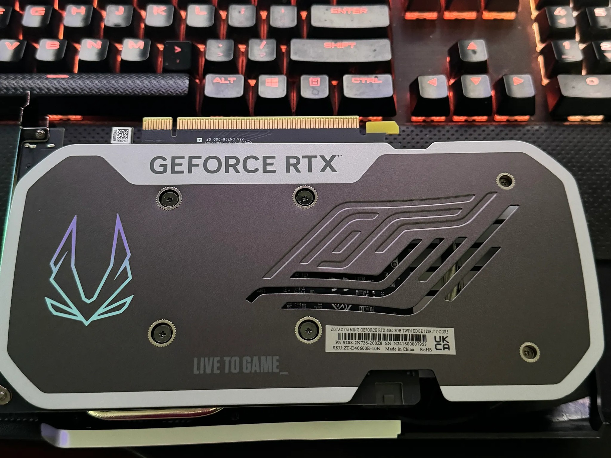 ZOTAC Gaming GeForce RTX 4060 8GB Twin Edge OC