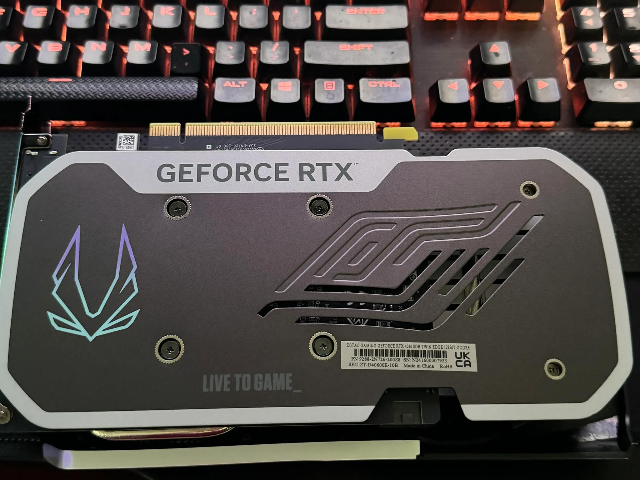 ZOTAC Gaming GeForce RTX 4060 8GB Twin Edge OC
