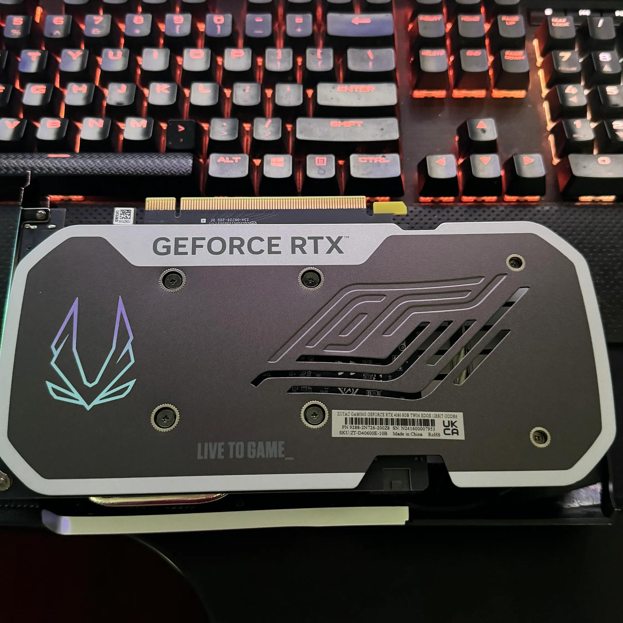 ZOTAC Gaming GeForce RTX 4060 8GB Twin Edge OC