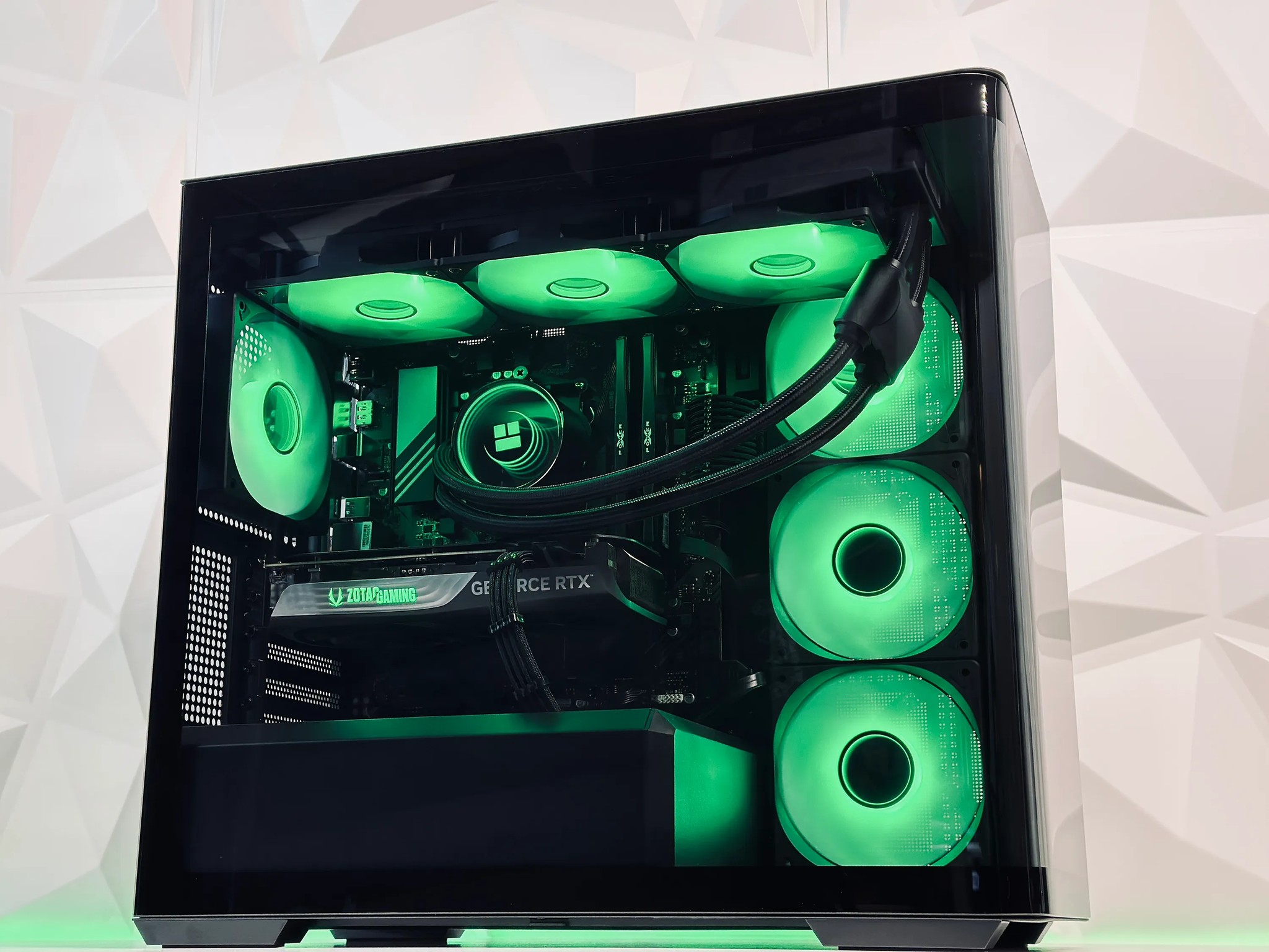 🌌🌑Dark Nebula🔭Liquid Cooled Gaming PC🔭Nvidia RTX 4070 Super 12GB🔭Ryzen 5 7600X🔭32GB DDR5🔭1TB