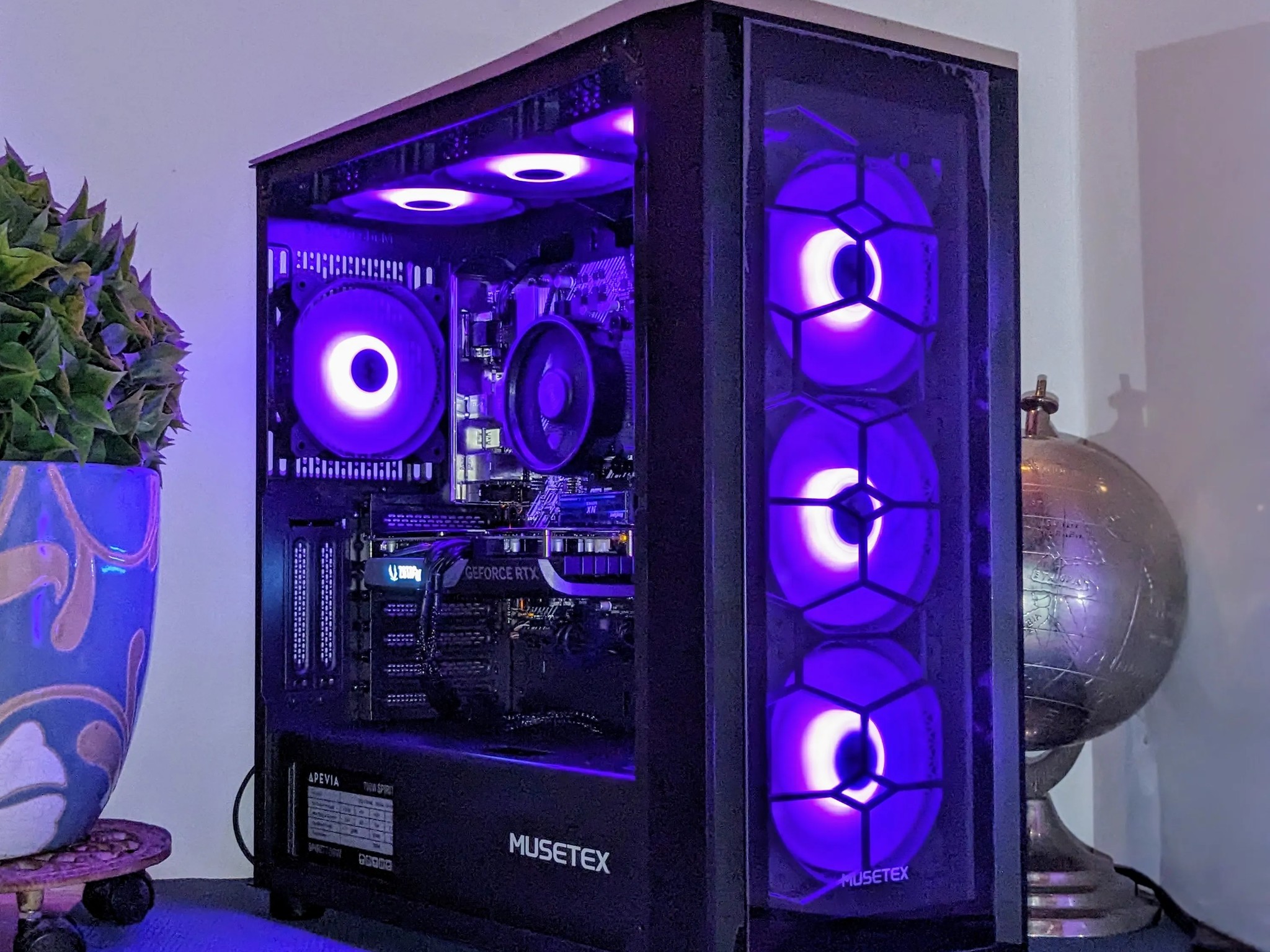 🔥⚫️DeNt SALE⚫️| RTX 4060| Ryzen 5| 32GB DDR4 RAM| 1TB NVMe| Windows 11 Pro