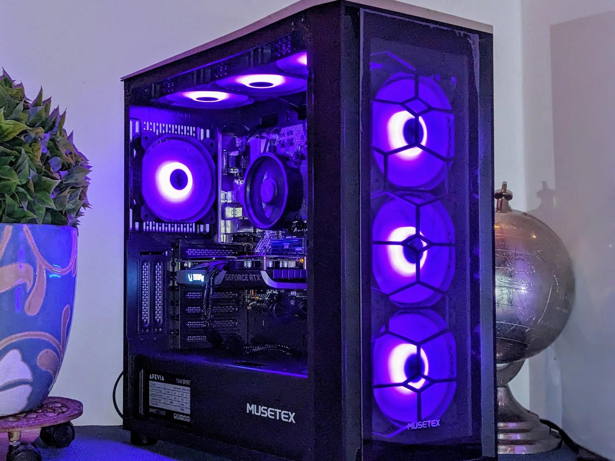 🔥⚫️DeNt SALE⚫️| RTX 4060| Ryzen 5| 32GB DDR4 RAM| 1TB NVMe| Windows 11 Pro