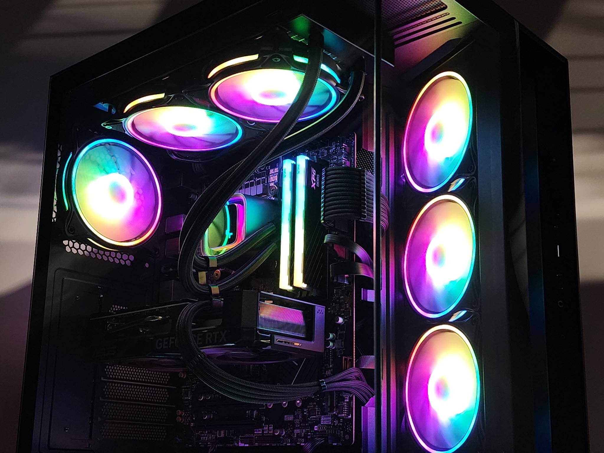 Gaming PC i7-13700 32GB RAM 1TB SSD RTX 4070 12GB Windows 11 Computer
