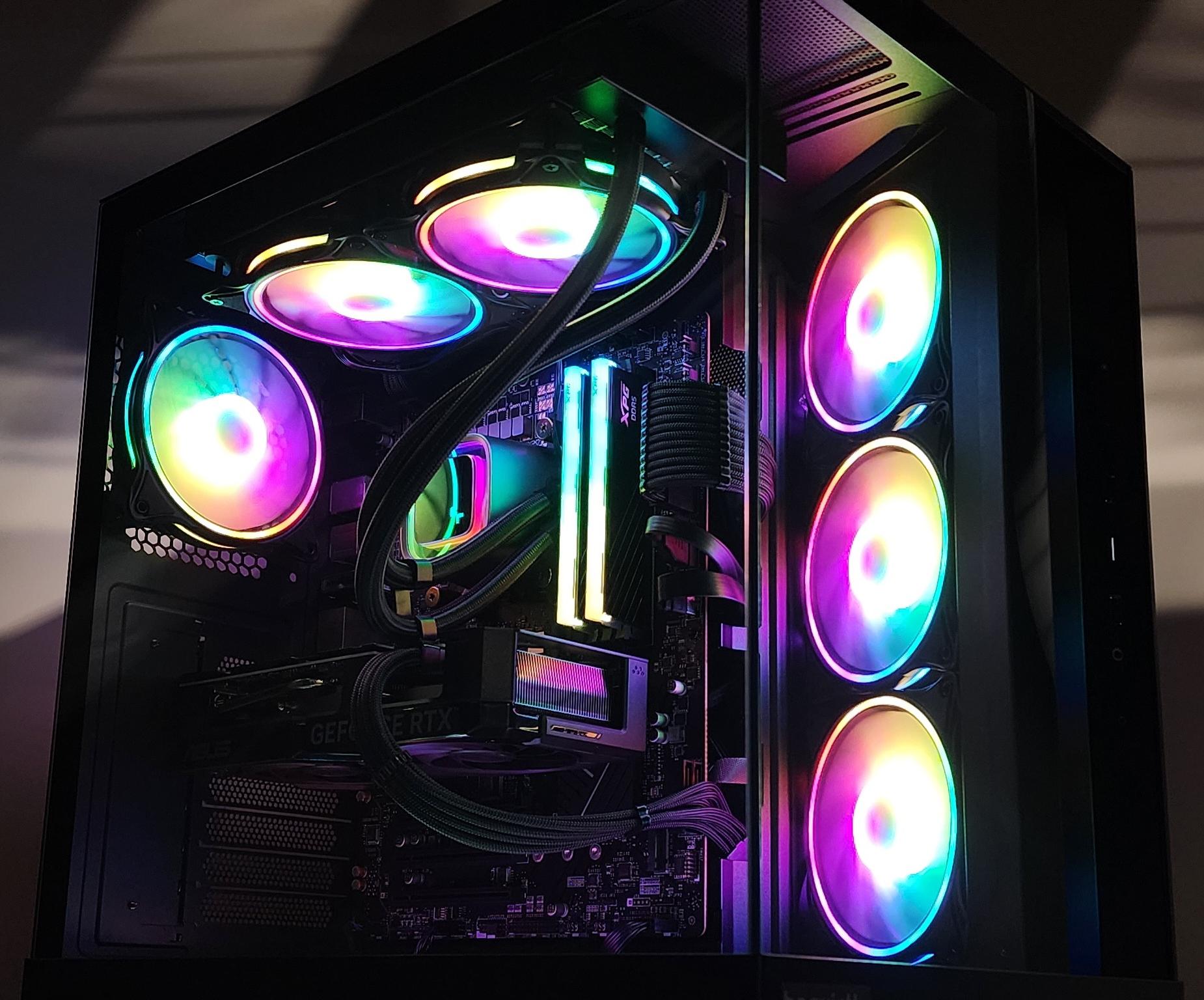 Gaming PC i7-13700 32GB RAM 1TB SSD RTX 4070 12GB Windows 11 Computer