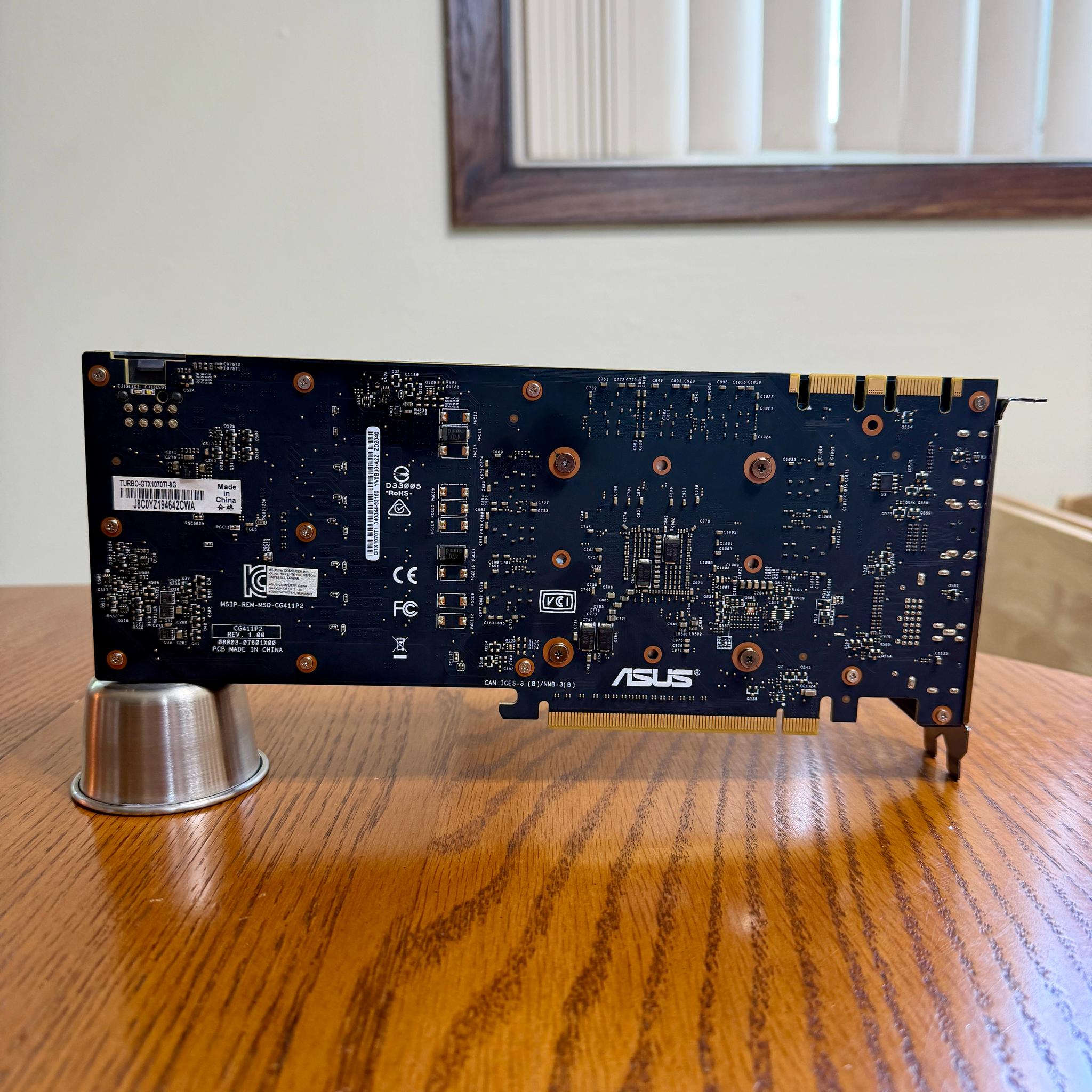 ASUS Turbo GeForce GTX 1070 Ti