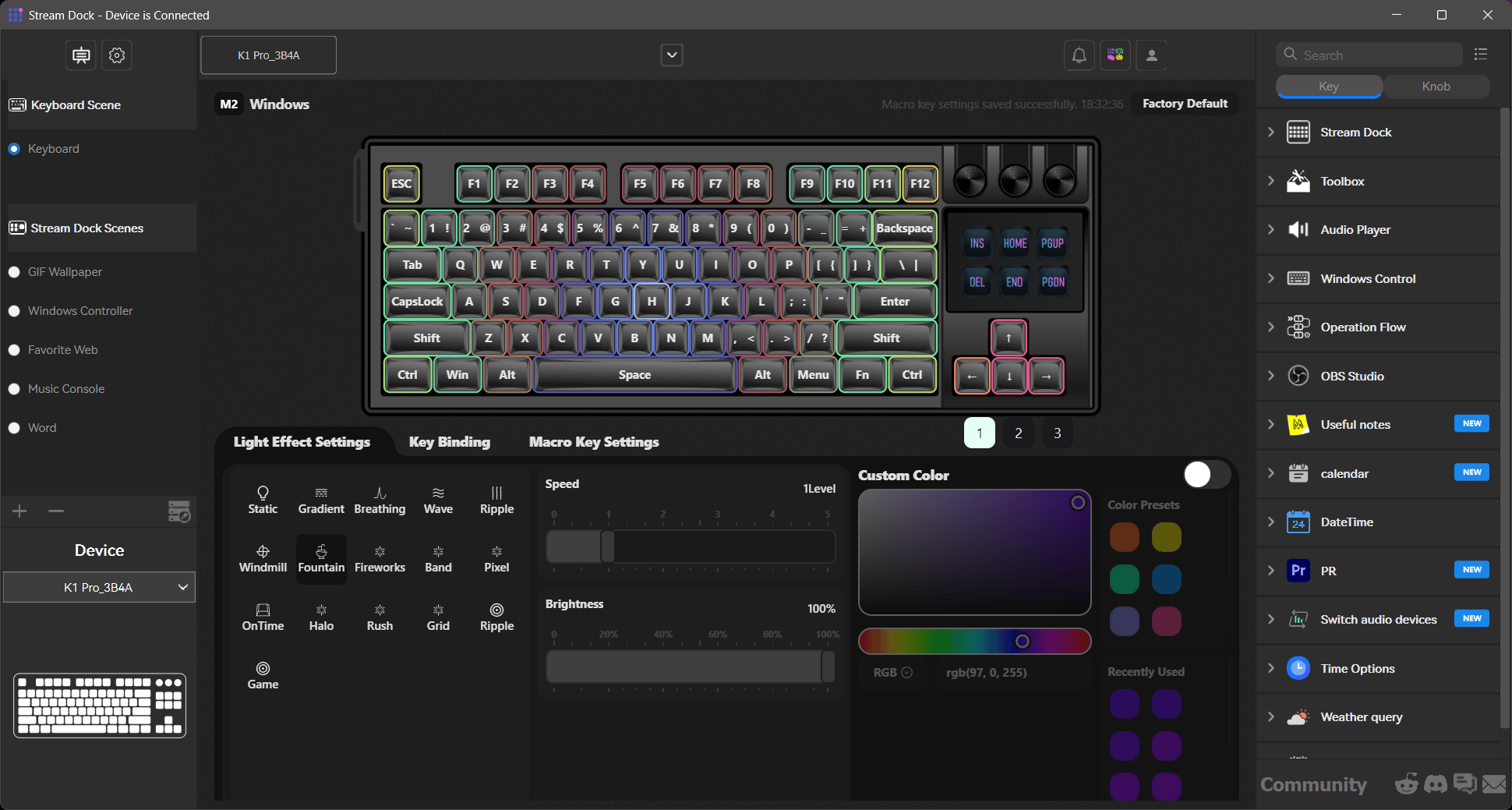 ⌨️Gaming Keyboard with Stream Deck