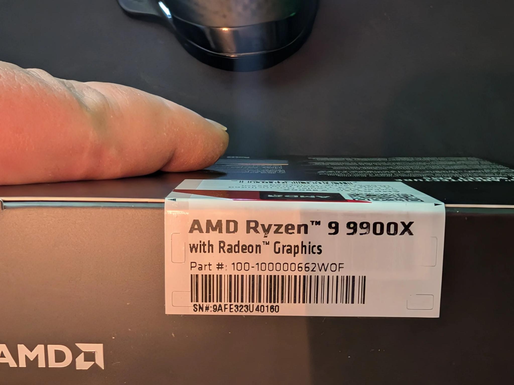 BNIB AMD RYZEN 9 9900X FACTORY SEALED