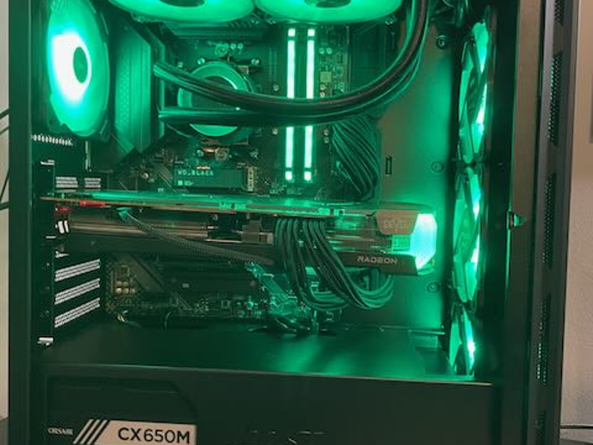 Shadow Fury! Gaming PC w/ Ryzen 5 5600X, RX 6700 XT, 32 GB DDR4, 1 TB NVMe, and lots of RGB