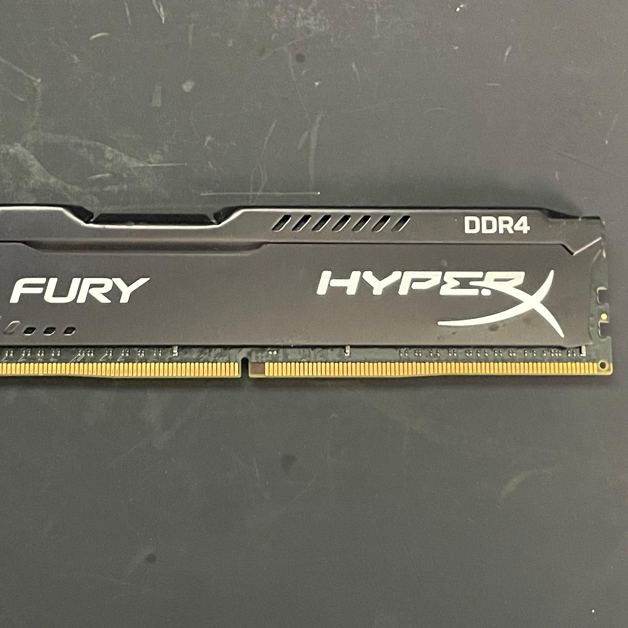 Kingston HyperX Fury 1x8GB DDR4 Memory | **Read Description | Free Shipping