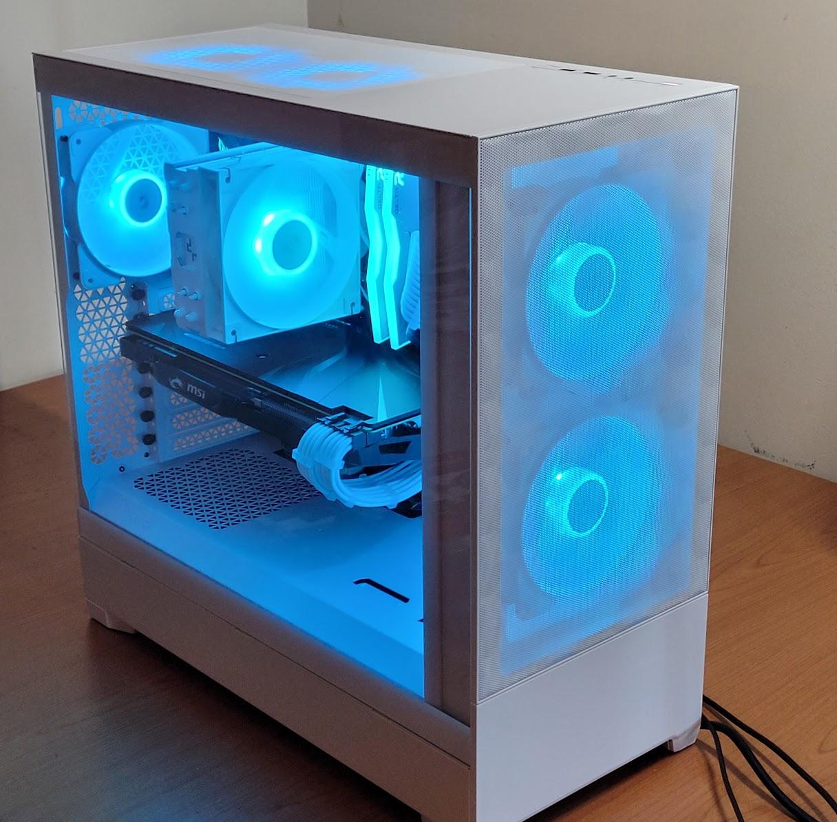 Custom Built Amd Ryzen 5 5600 + Rx 5600 XT Gaming Pc