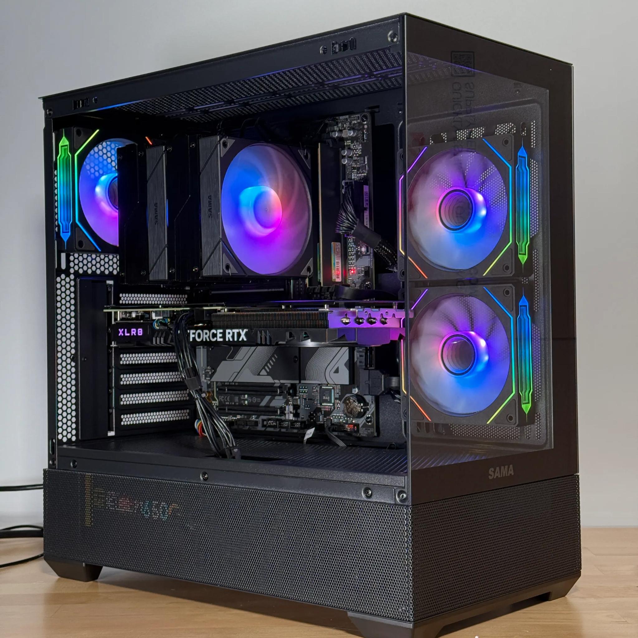 RTX 4070 Ryzen 7700x Gaming PC