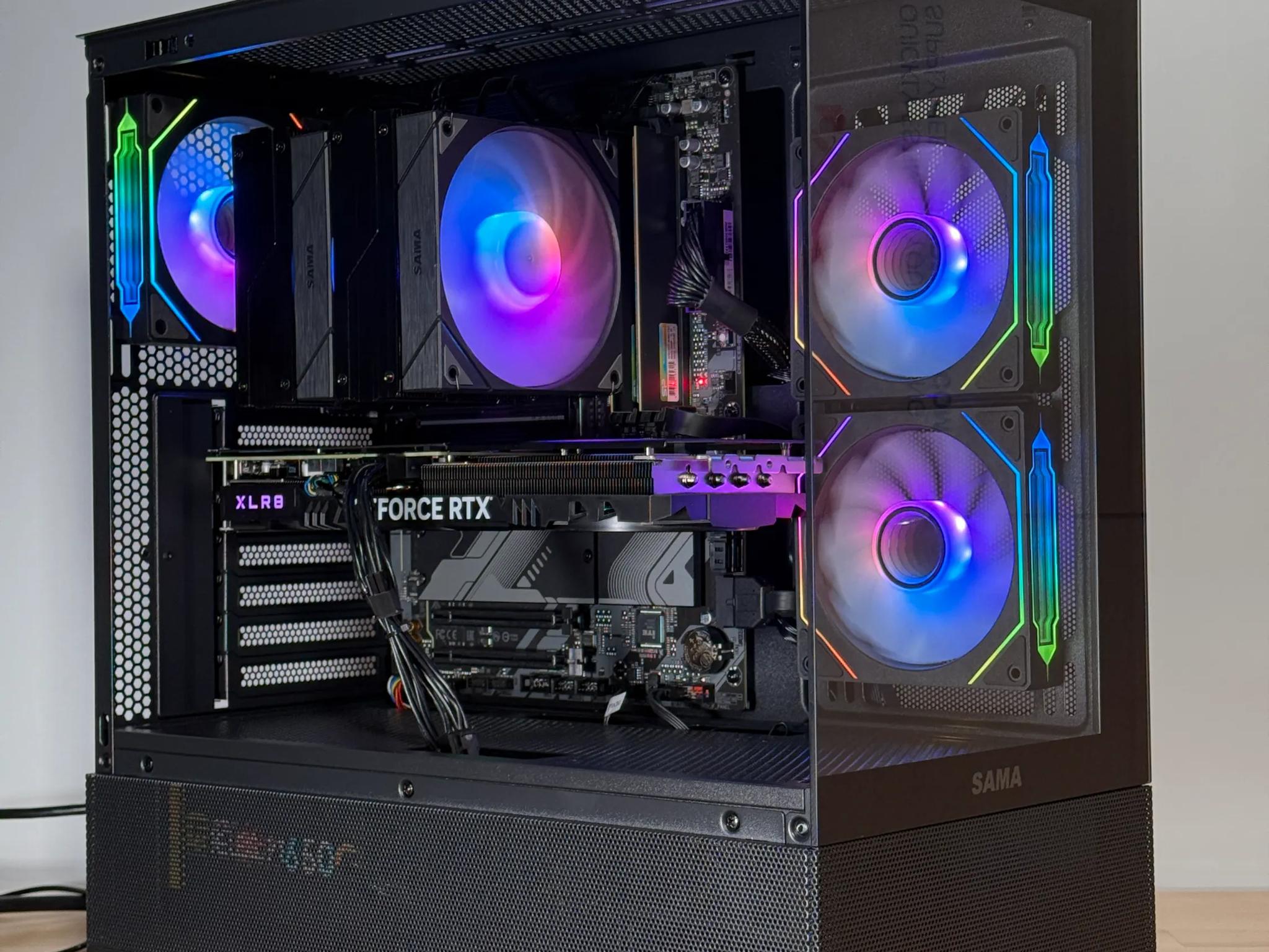 RTX 4070 Ryzen 7700x Gaming PC