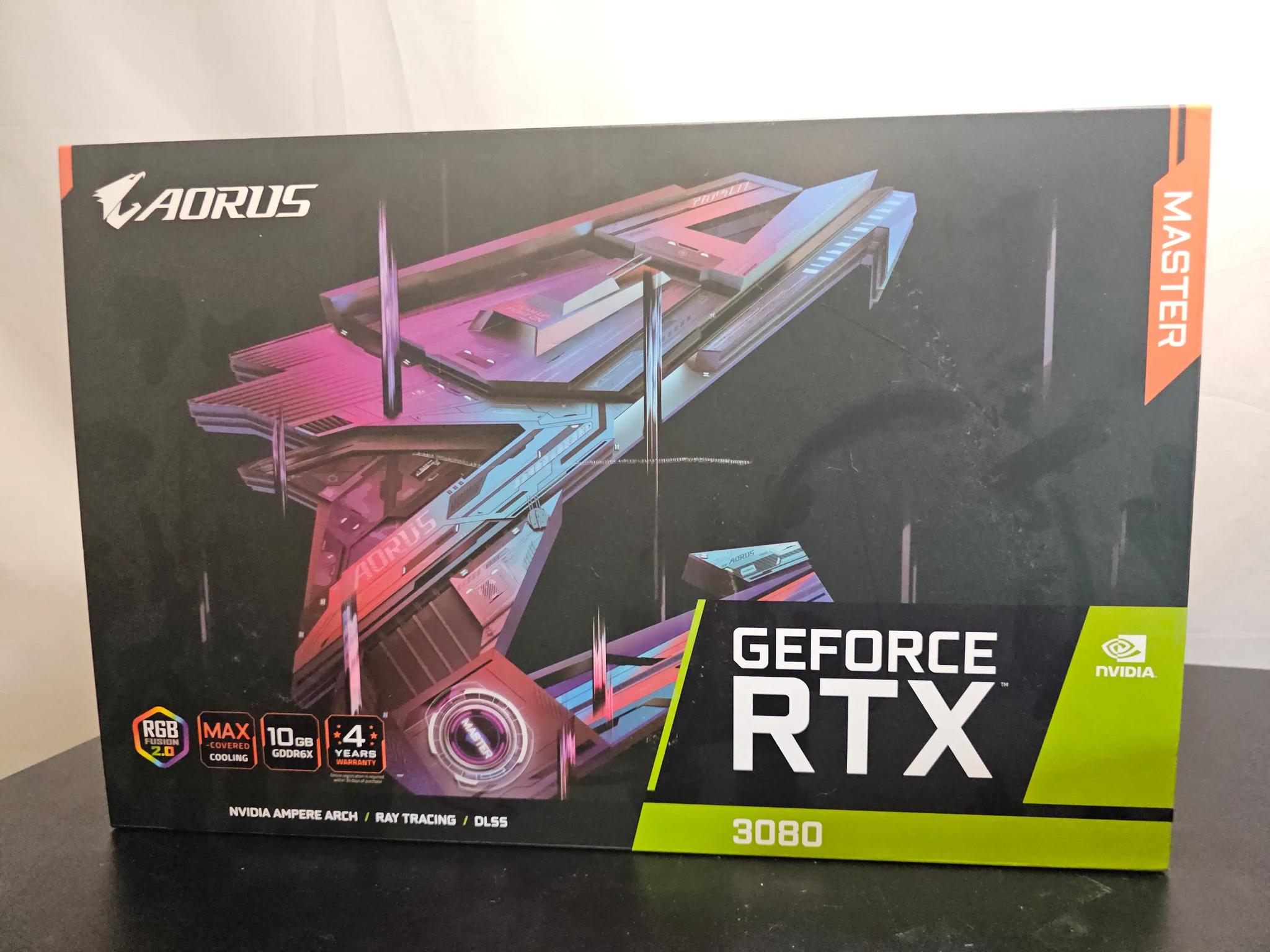 RTX 3080 10GB Gigabyte Master IOB