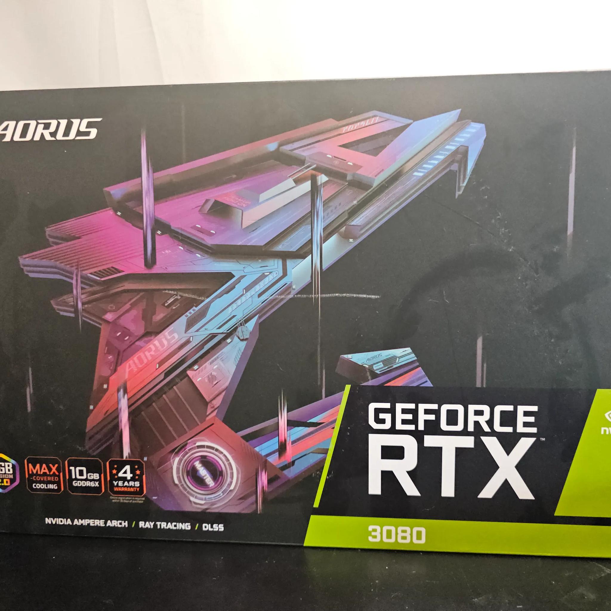 RTX 3080 10GB Gigabyte Master IOB