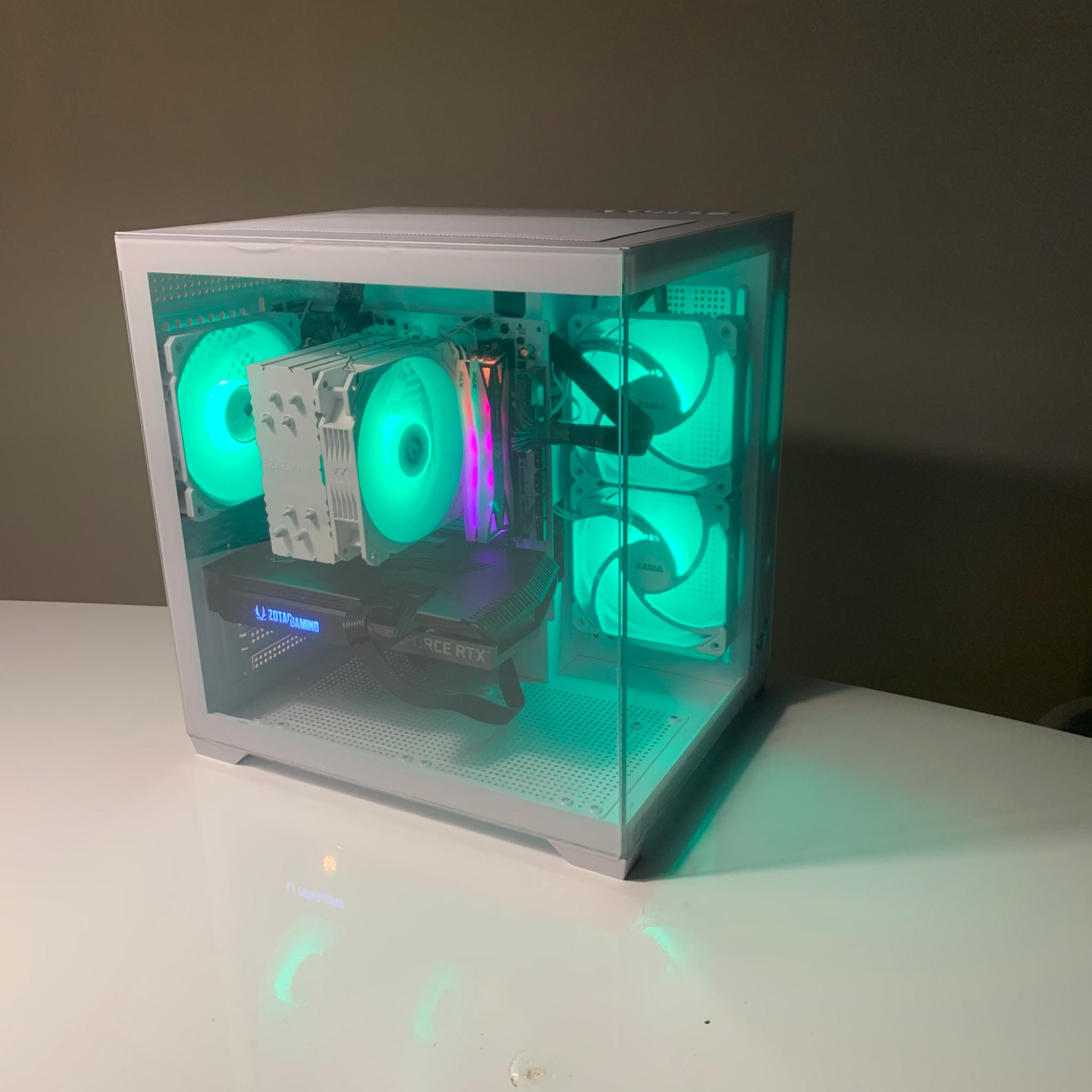 RTX 3070 - Ryzen 7 3700X - 32 GB RAM - 1 TB SSD - White Gaming PC