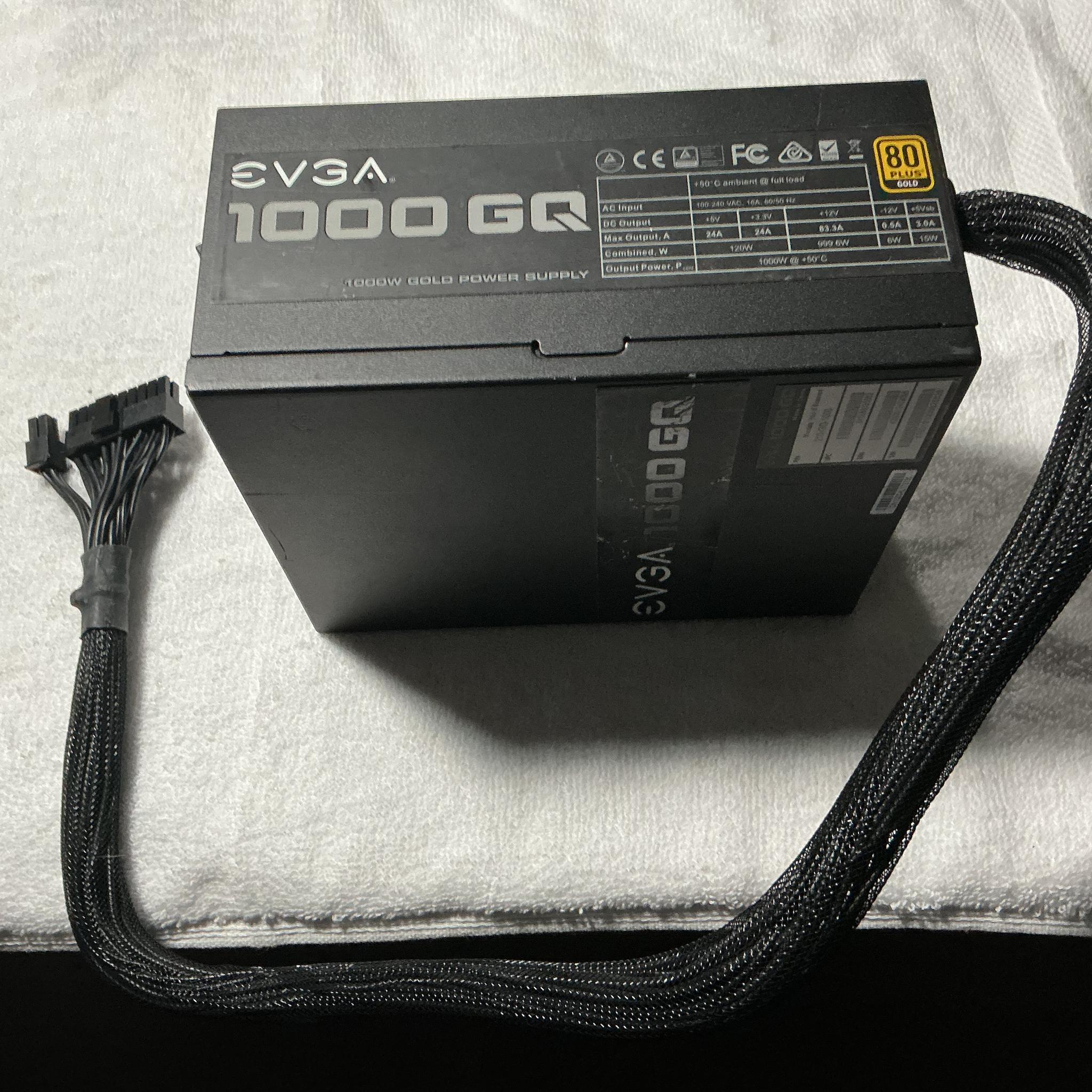 ++ New +++ EVGA 1000GQ Gold Semi-Modular power supply