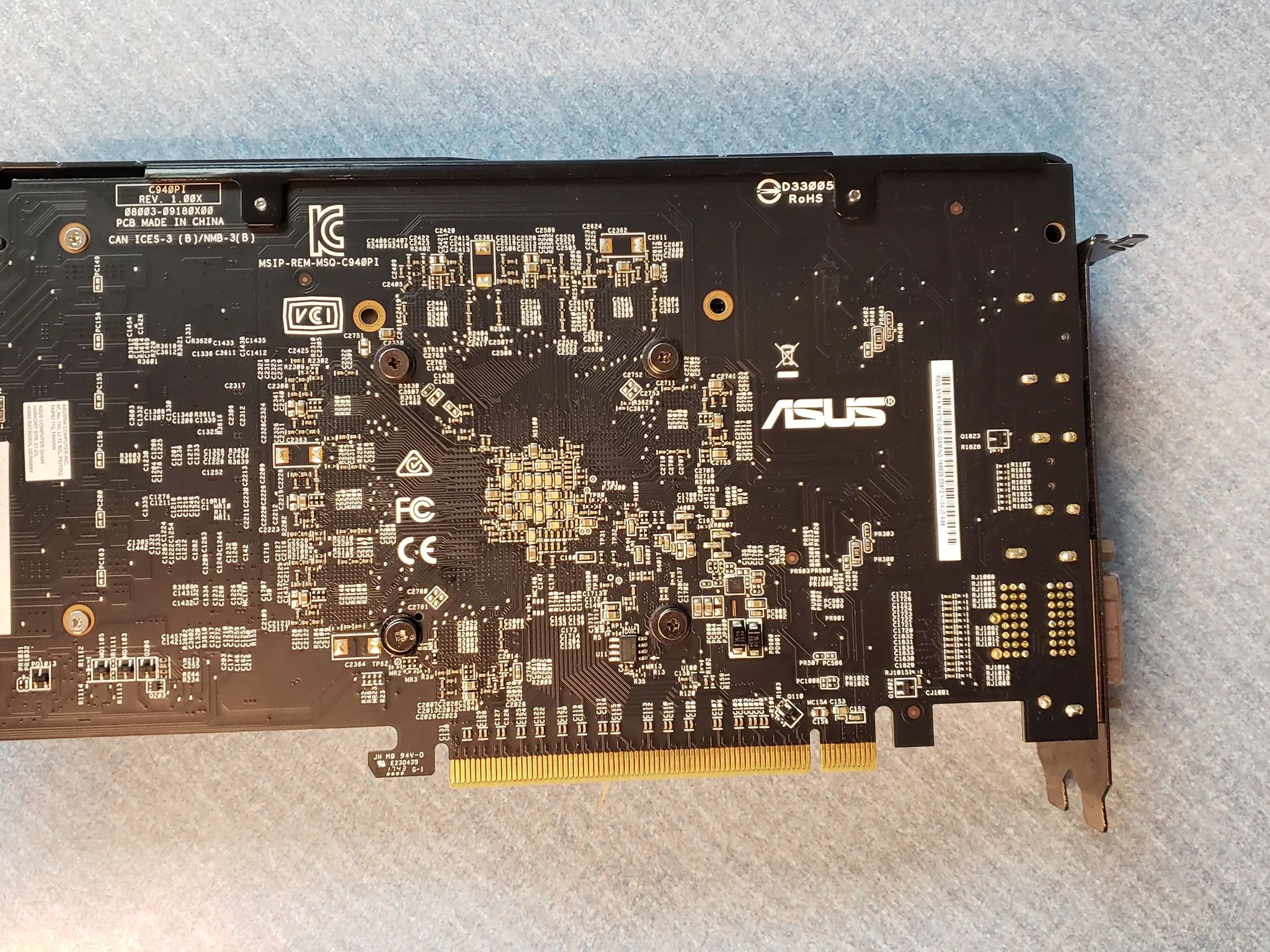 Asus RX 570 STRIX 4gb graphics card