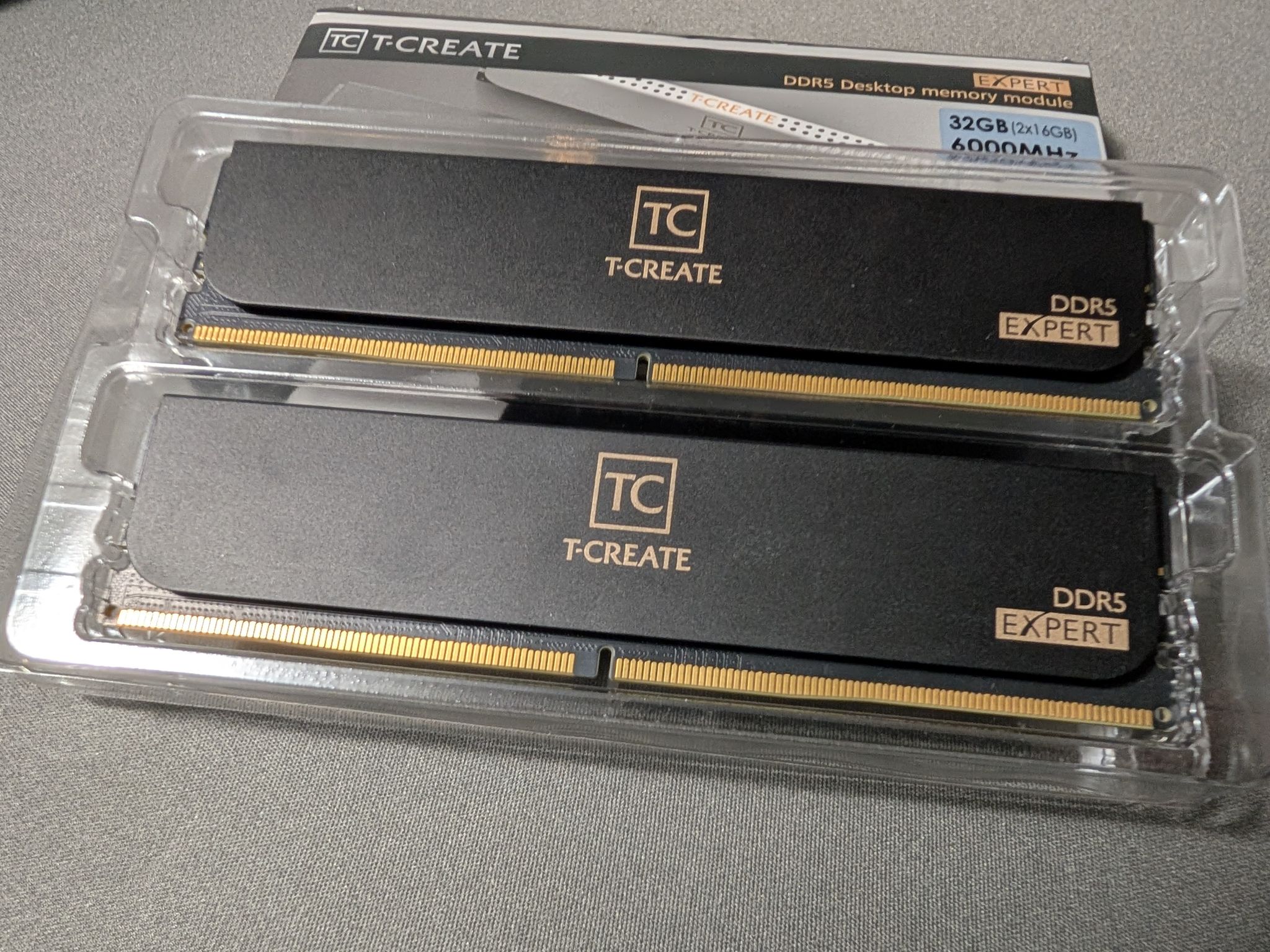 TEAMGROUP T-Create Expert 32GB (2x16GB) DDR5 6000 CL30