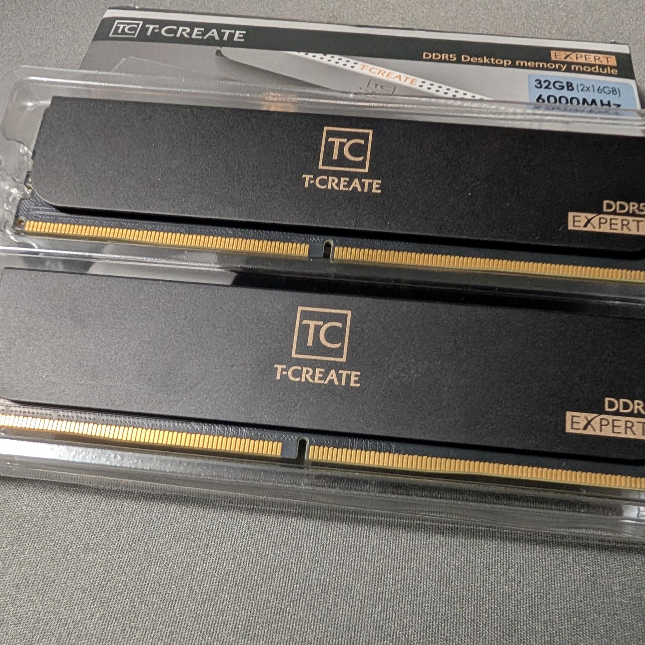 TEAMGROUP T-Create Expert 32GB (2x16GB) DDR5 6000 CL30