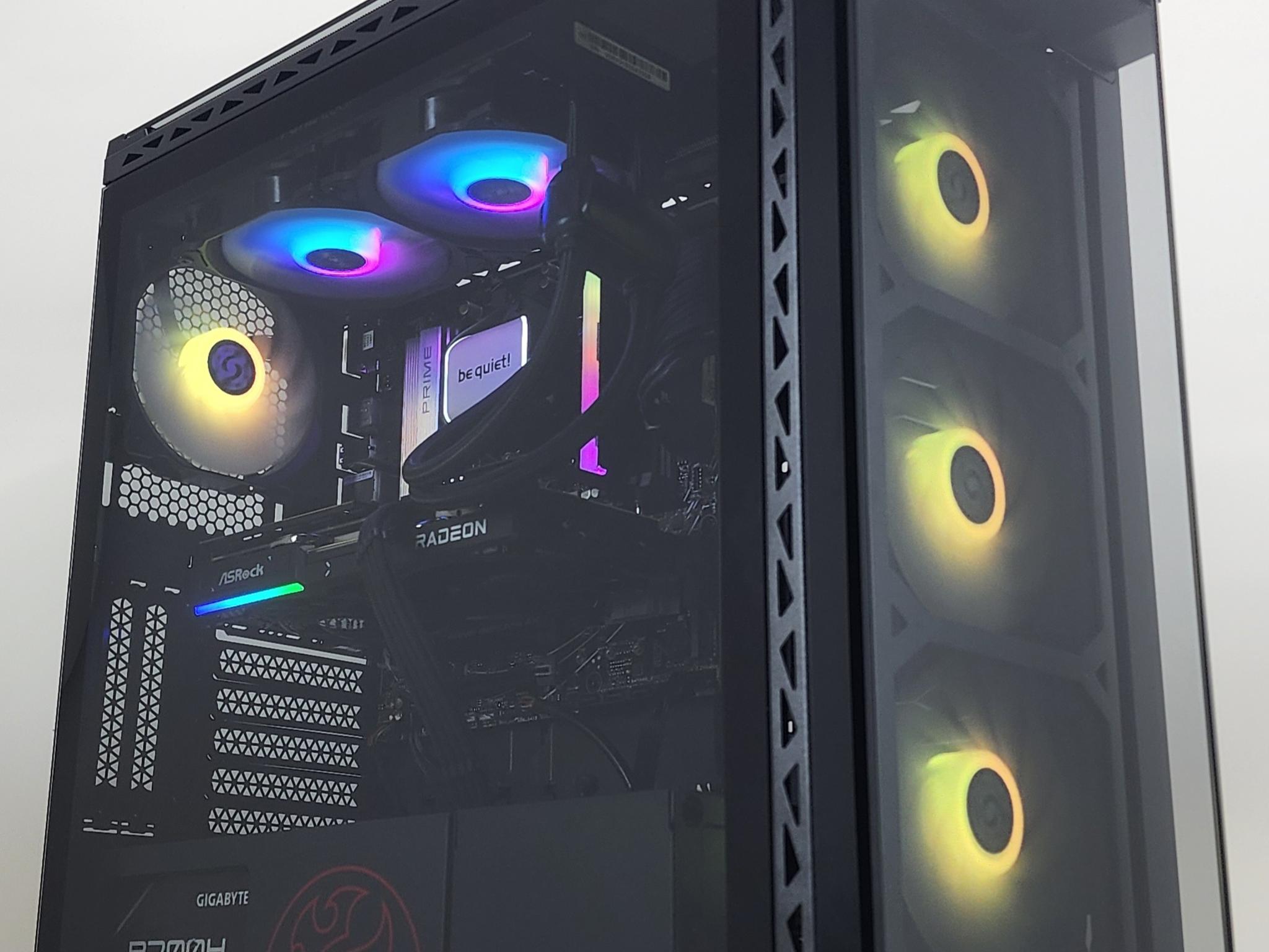 Gaming PC Ryzen 7 7800X3D 16GB RAM 1TB SSD RX 9060 XT 16GB Windows 11 Computer