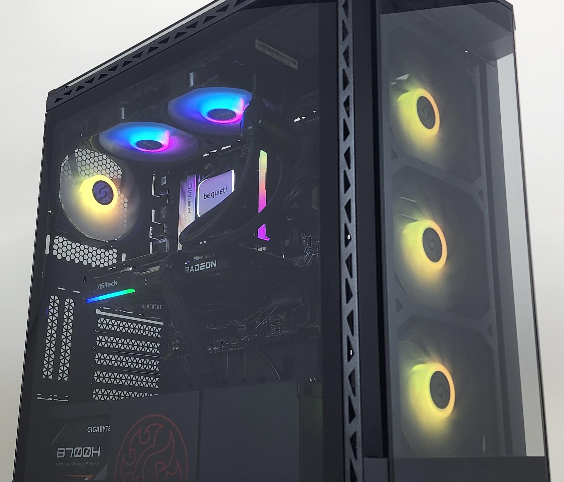Gaming PC Ryzen 7 7800X3D 16GB RAM 1TB SSD RX 9060 XT 16GB Windows 11 Computer
