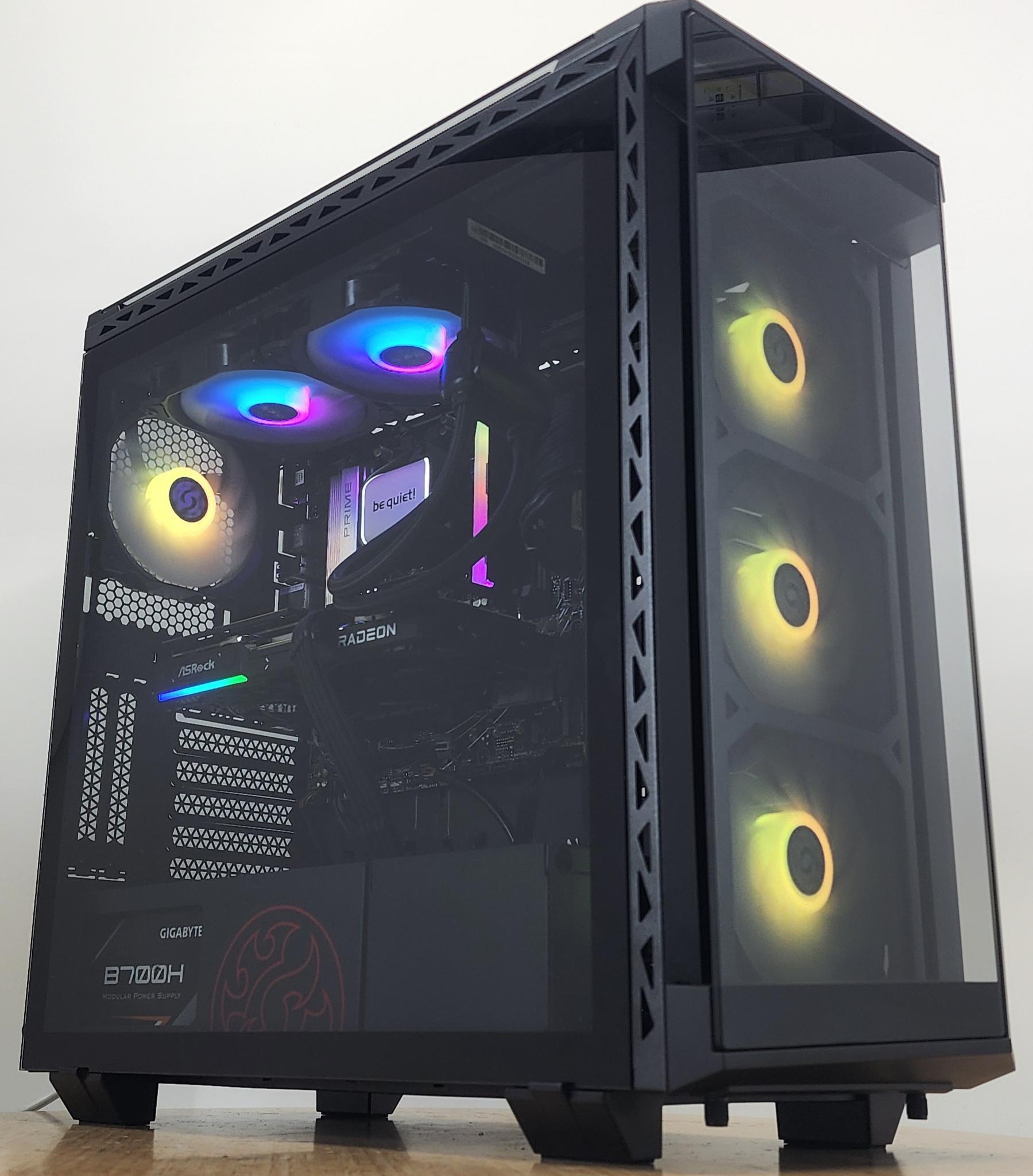 Gaming PC Ryzen 7 7800X3D 16GB RAM 1TB SSD RX 9060 XT 16GB Windows 11 Computer