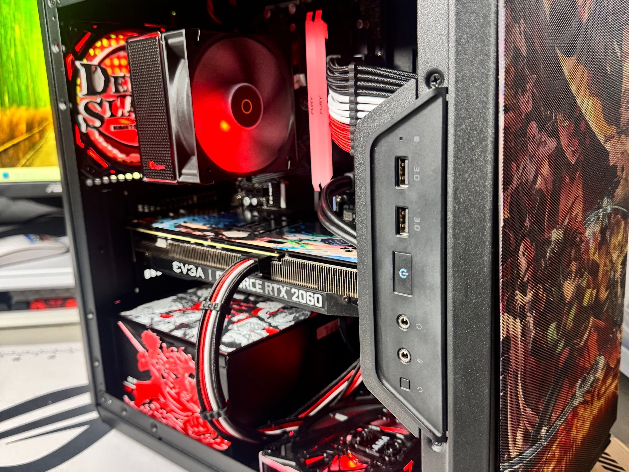 GeForce RTX 2060 12GB Custom Gaming PC - Ryzen 5 5500, 32GB RAM, 512GB NVMe SSD