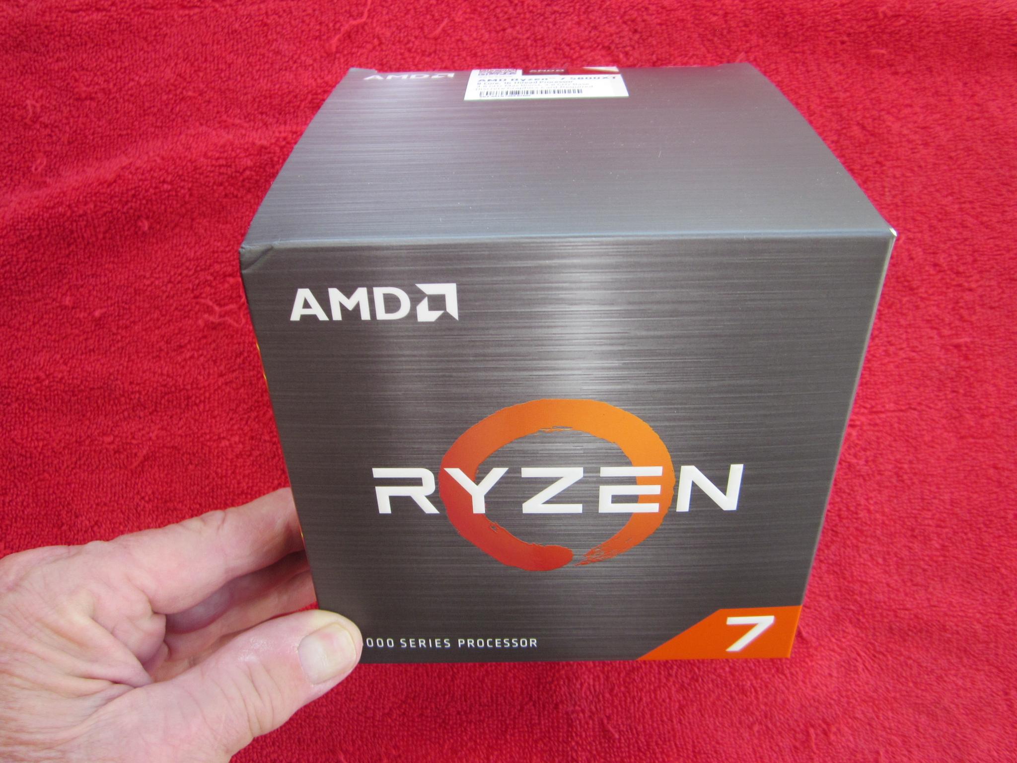 NEW! AMD Ryzen 7 5800XT 3.8/4.8 GHz AM4 CPU With Wraith Prism Cooler