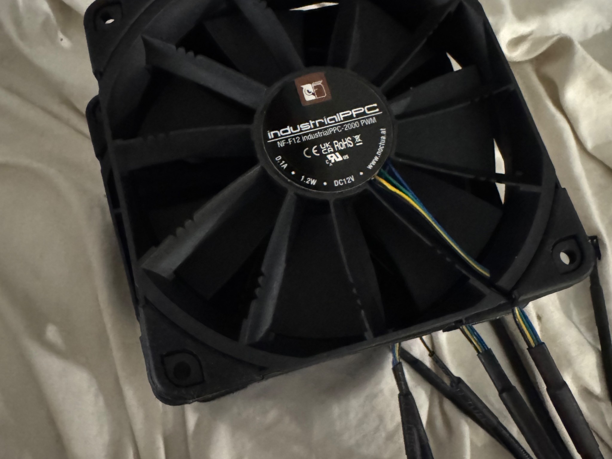 High performance black fans 7 noctua IPPC, 3 Deepcool, 2 ID cooling, 1 cooler master fan BULK LOT
