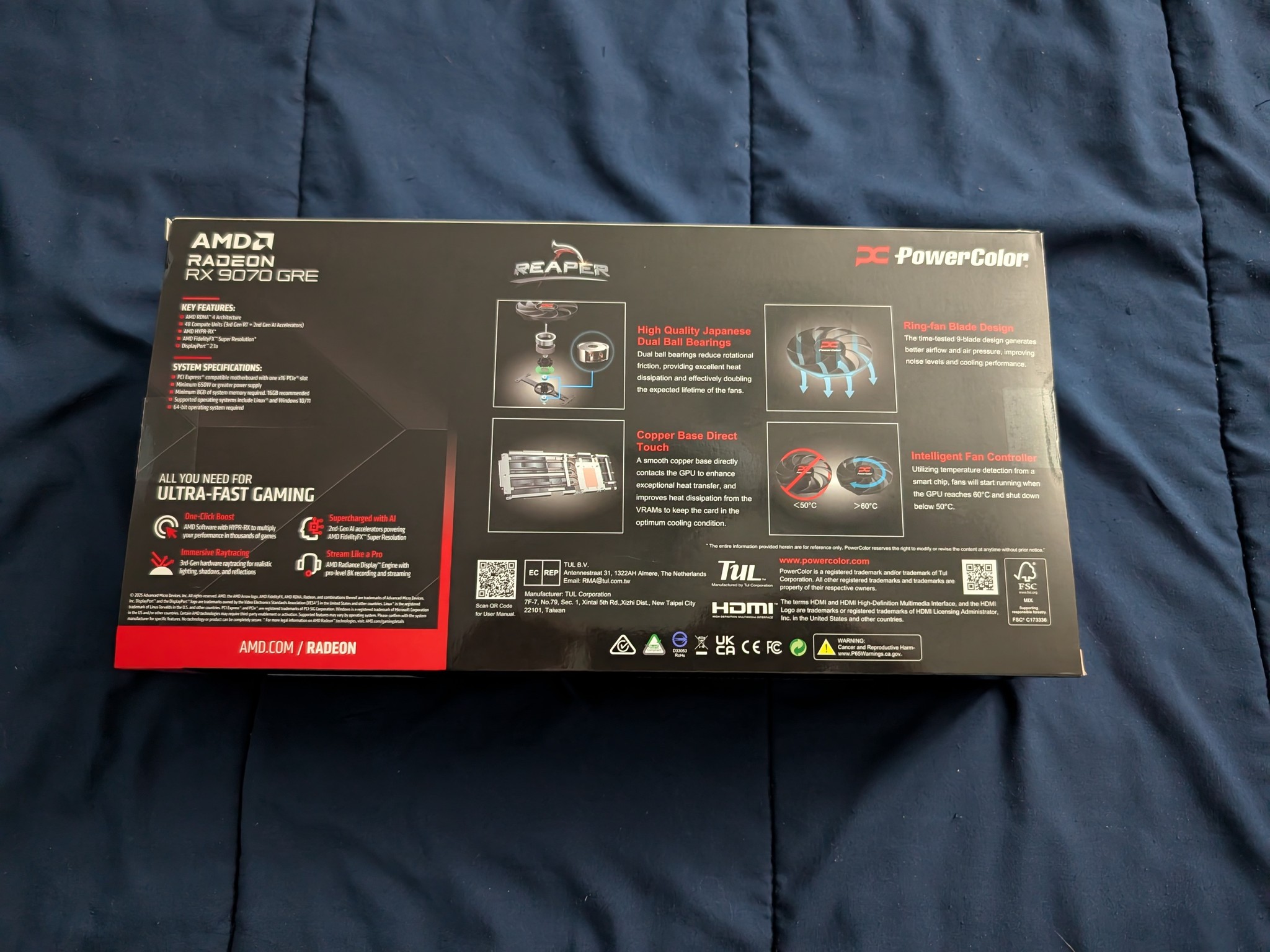 Powercolor Reaper RX 9070 GRE