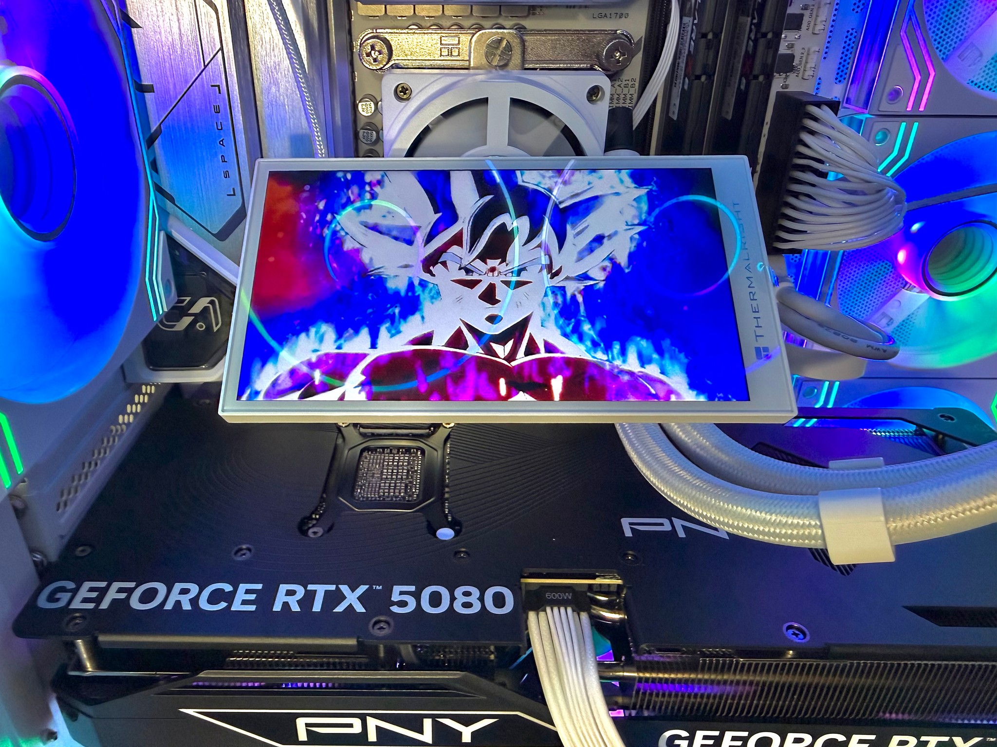 RTX 5080 | i9 14900kf | 32GB DDR5 | 2TB SSD | 5.5in LCD screen | 1000W Power Supply White Gaming PC