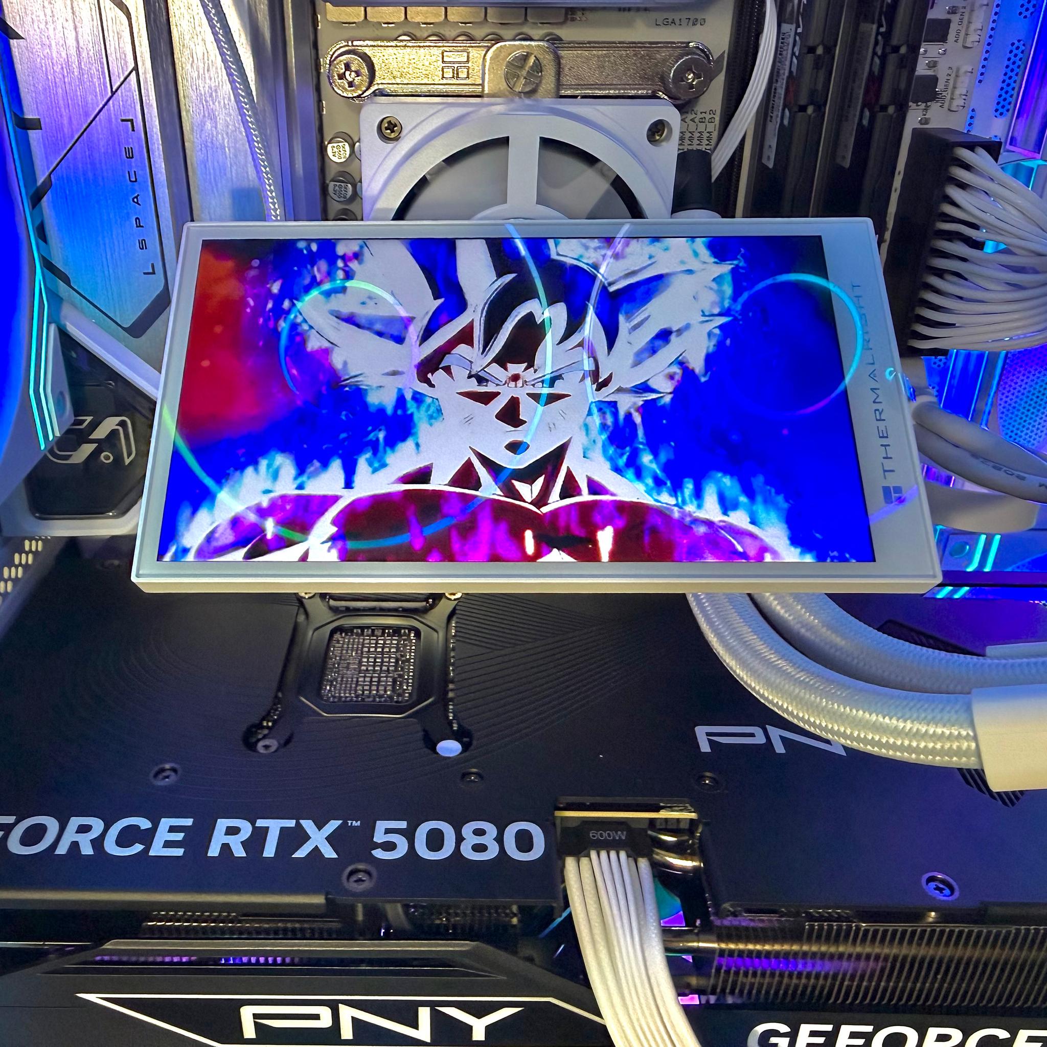 RTX 5080 | i9 14900kf | 32GB DDR5 | 2TB SSD | 5.5in LCD screen | 1000W Power Supply White Gaming PC