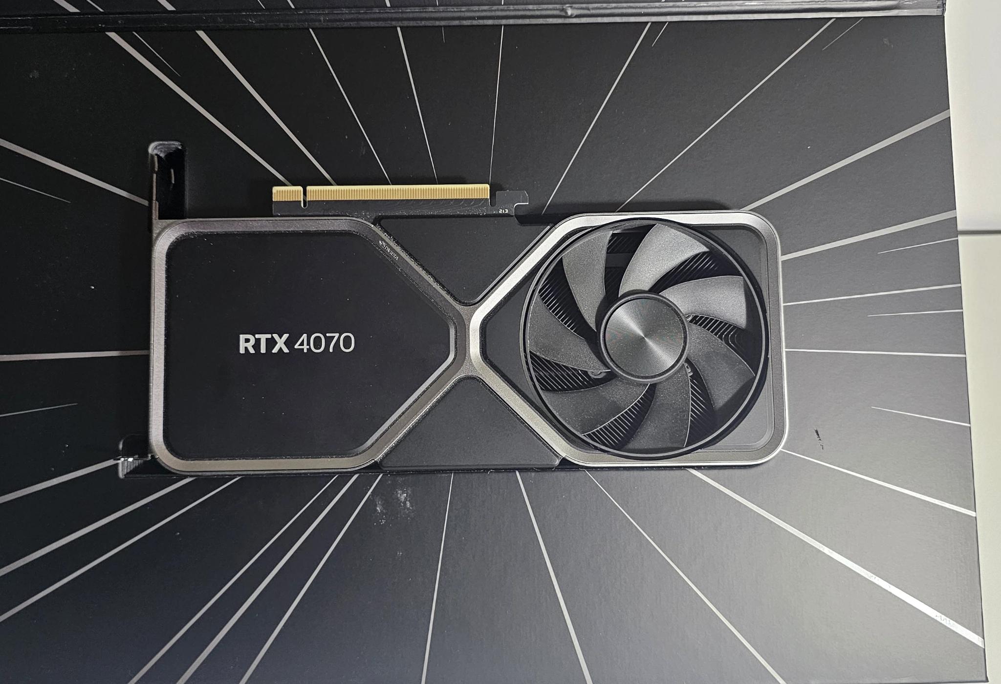 Nvidia 4070 Founder's Edition