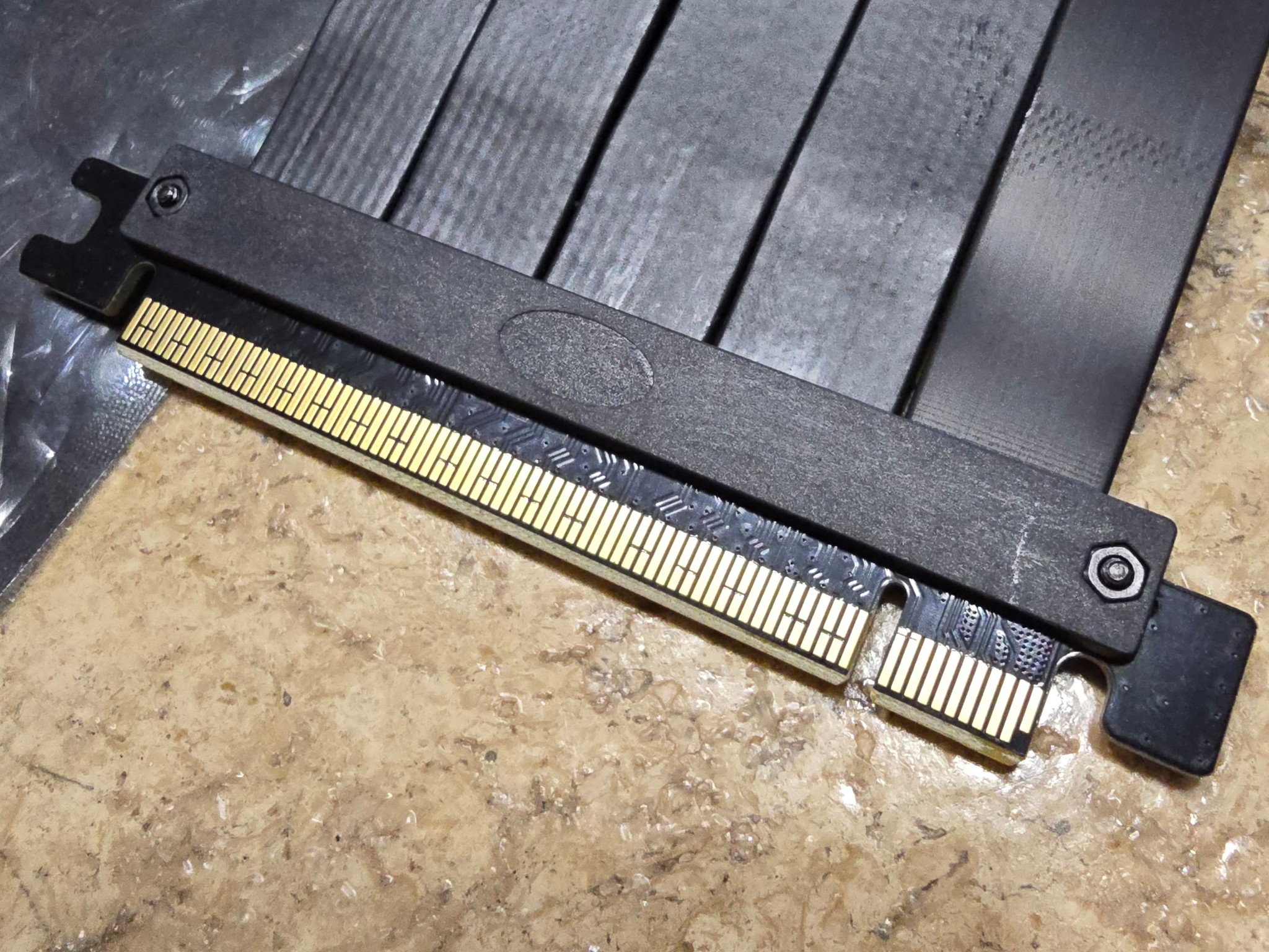 PCIE 4.0 Riser Cable PCIe 4.0 x16 High Speed Flexible Extender Card Extension Port Black 300mm 11.8"