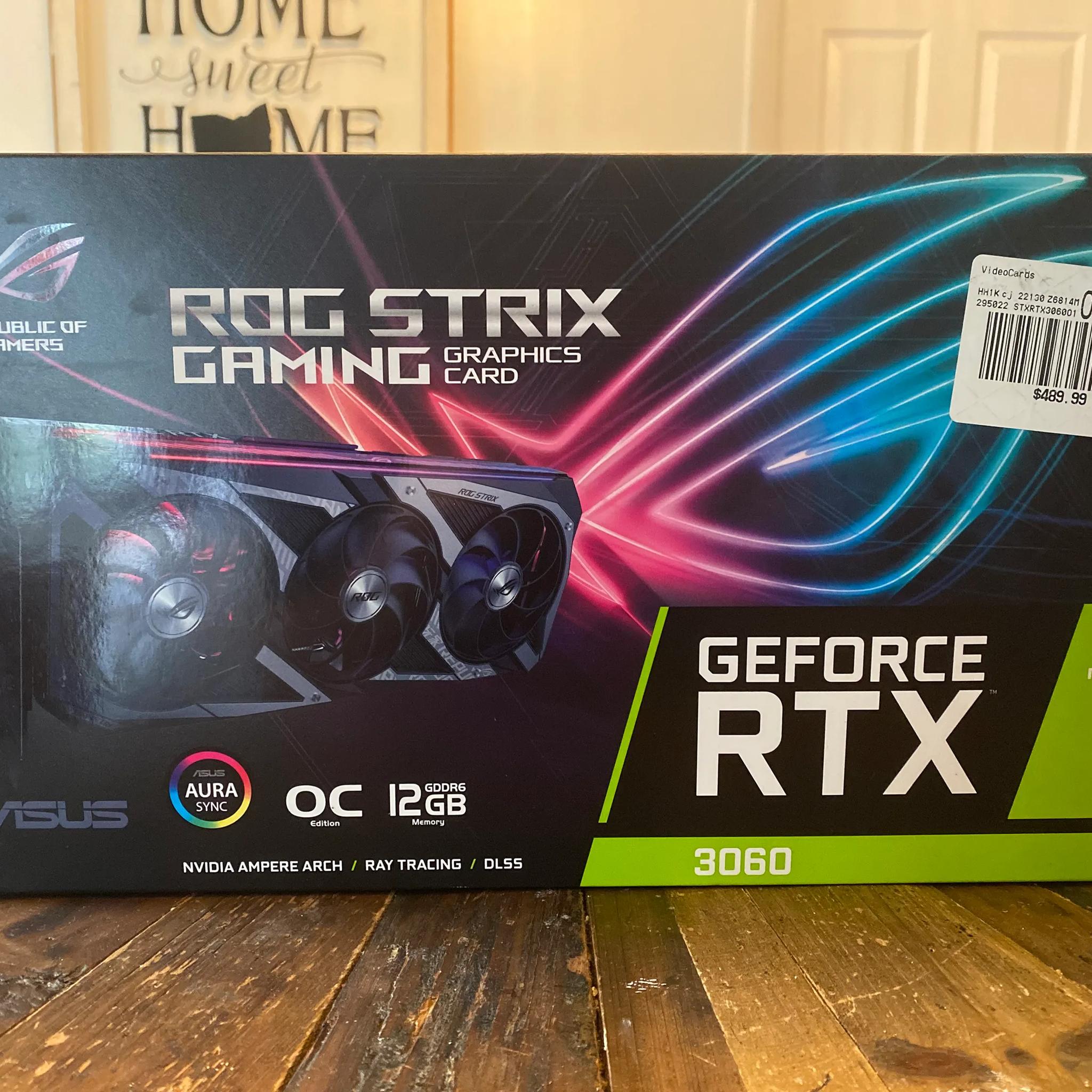 ASUS ROG STRIX 3060 OC 12GB