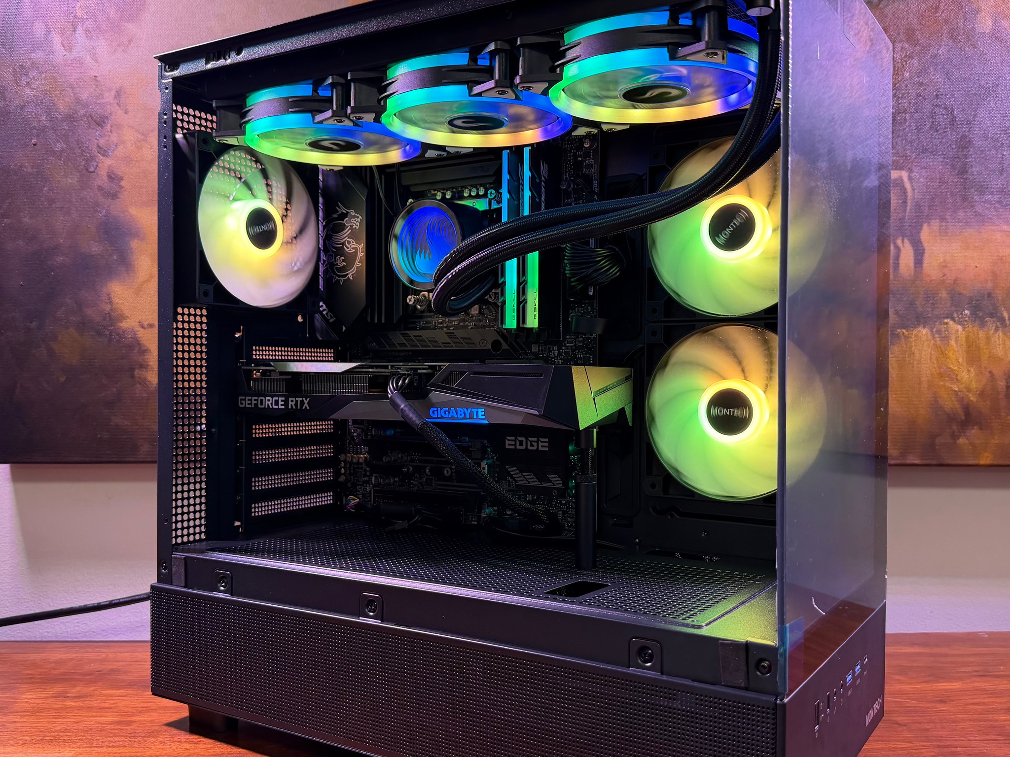 RTX 3060 | Intel i5-10400 | 16GB DDR4-4400 | MSI Z590 | 2TB SATA SSD | 850W PSU | Mid Tower Case