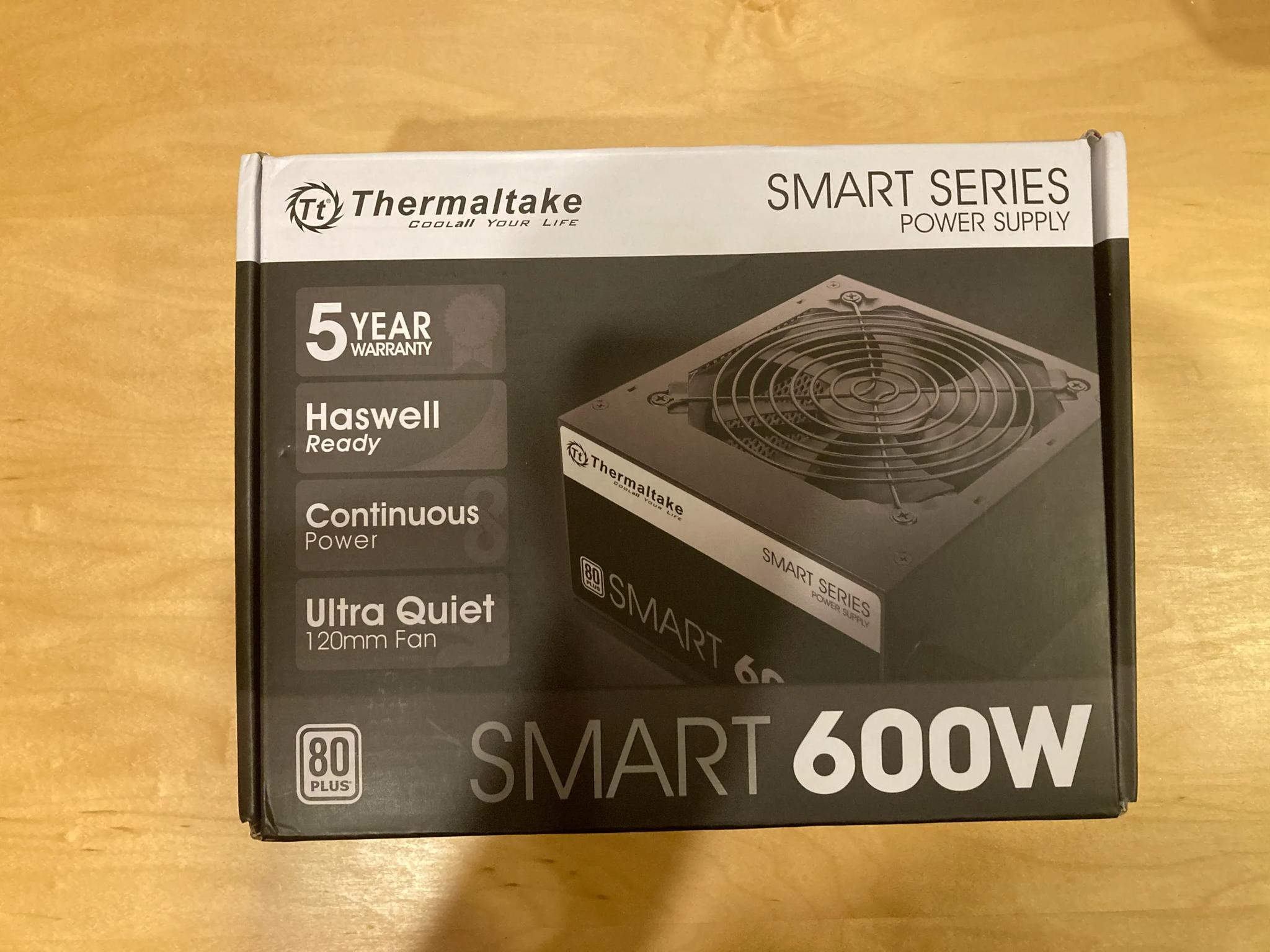 Thermaltake Smart 600w PSU