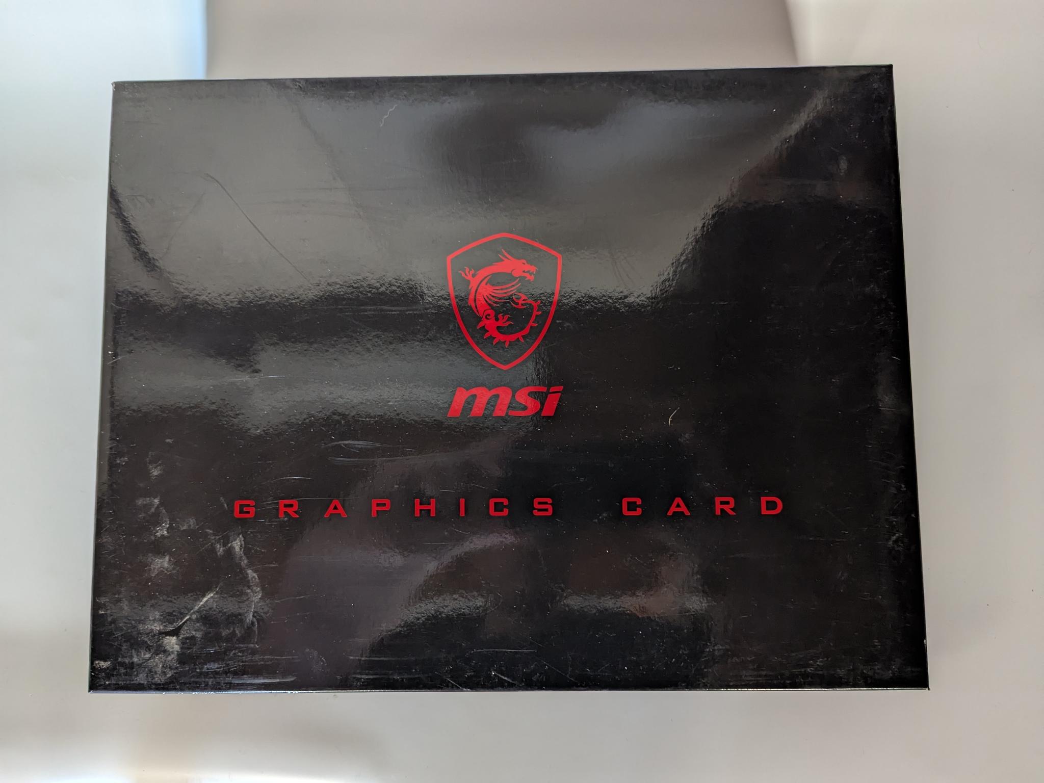 MSI GeForce GTX 1660 VENTUS XS 6G OC