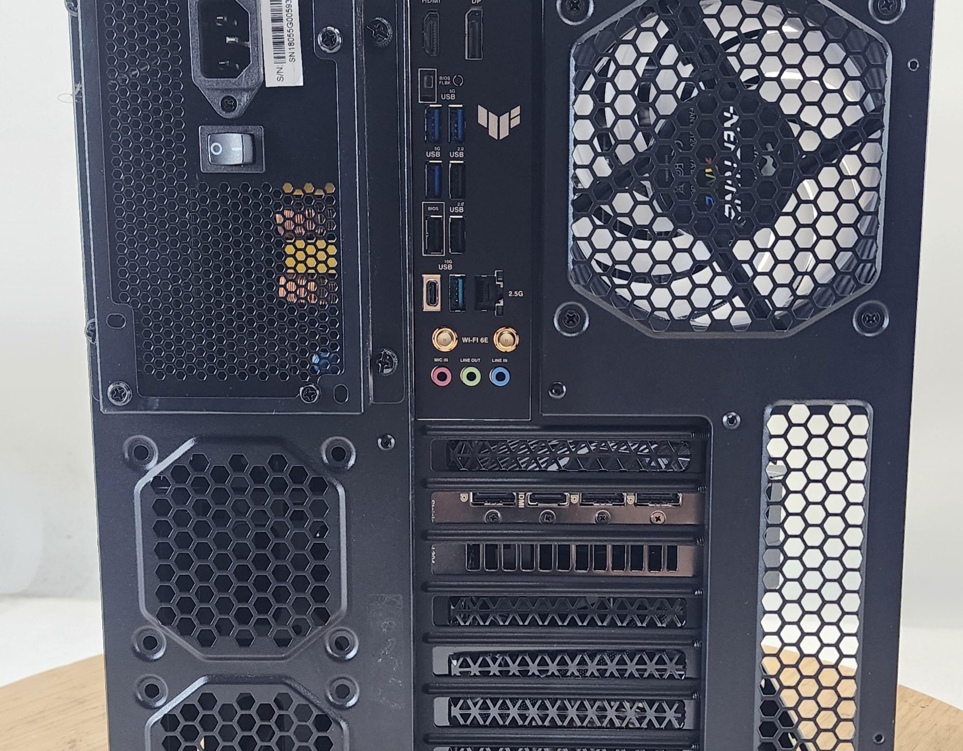 Gaming PC Ryzen 7 7700X 16GB RAM 1TB SSD RX 6750 XT 12GB Windows 11 Computer