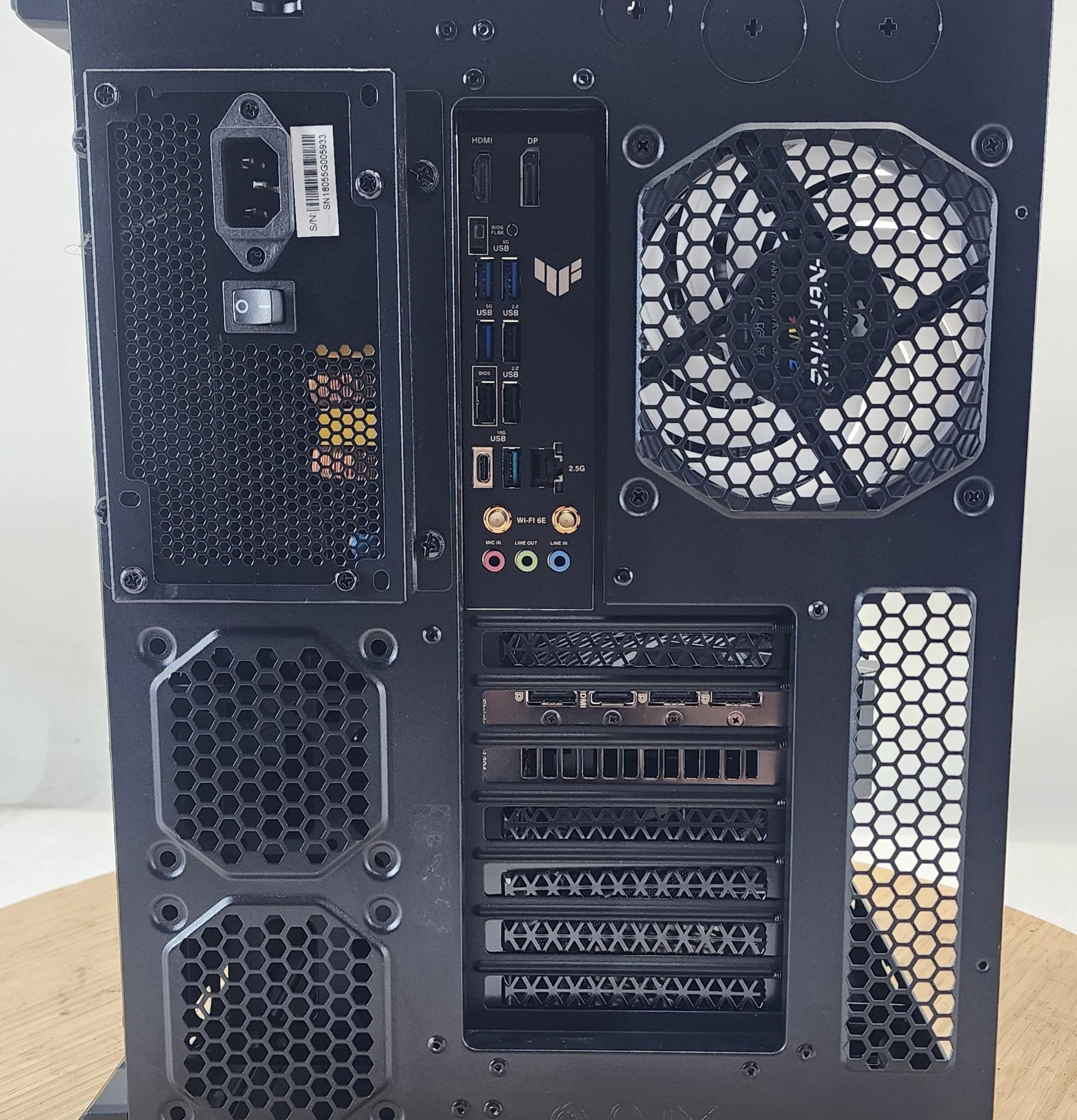 Gaming PC Ryzen 7 7700X 16GB RAM 1TB SSD RX 6750 XT 12GB Windows 11 Computer