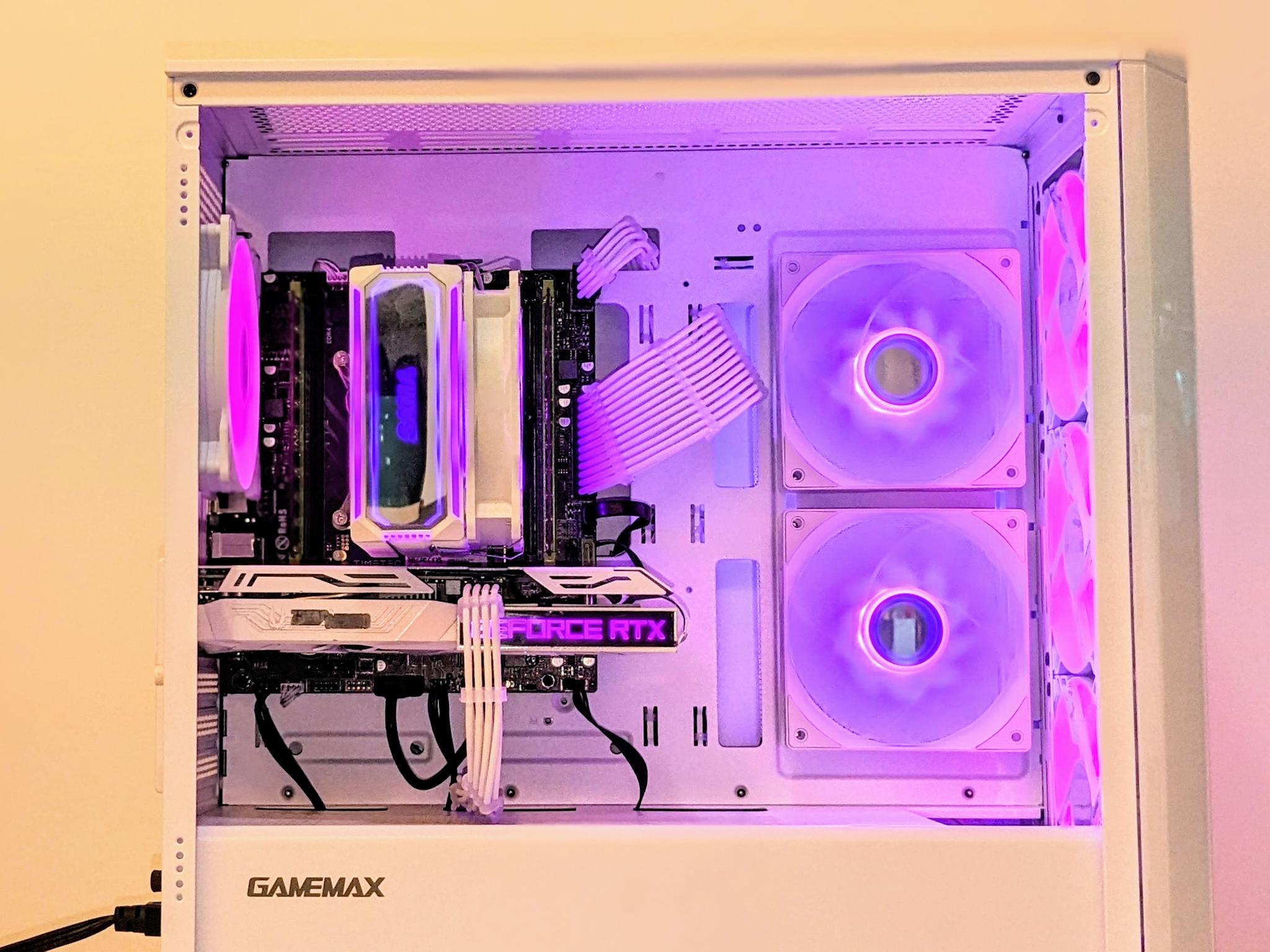 🧊Ice King👑 RTX 4060⚪️Intel I7-6800K/6-cores/12-threads⚪️16GB RAM ⚪️ 1TB NVMe SSD⚪️ Windows 11 Pro