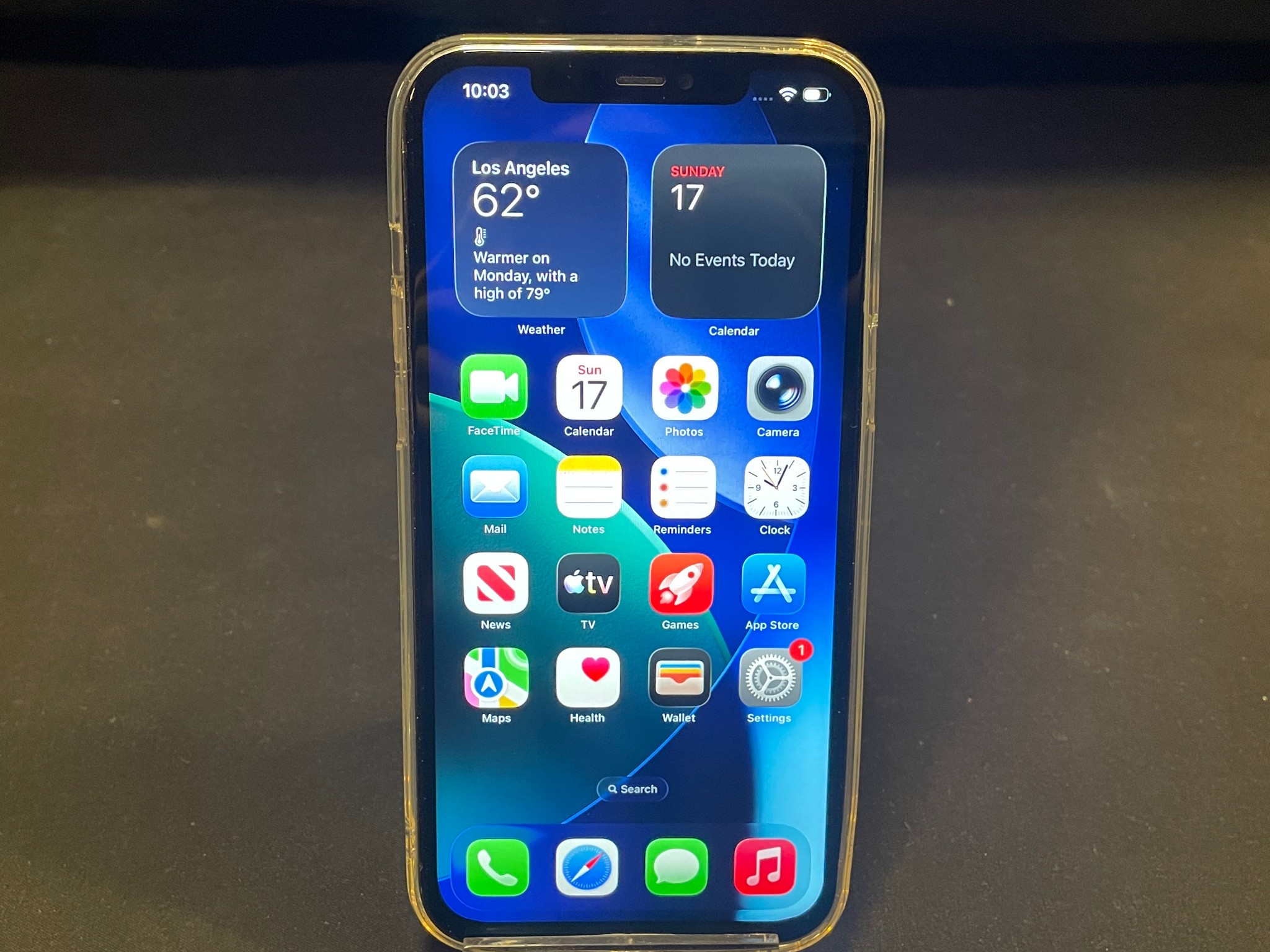 Iphone 12 Pro Max 128gb With Case And Tempered Glass Screen Protector