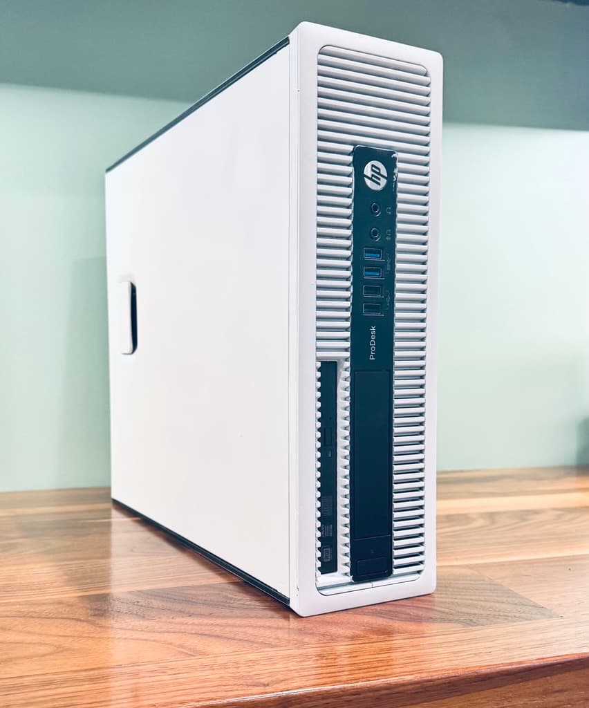 Esports Gaming PC | RX 550 4GB | i5 | 16GB RAM | 512GB SSD | Clean White Build